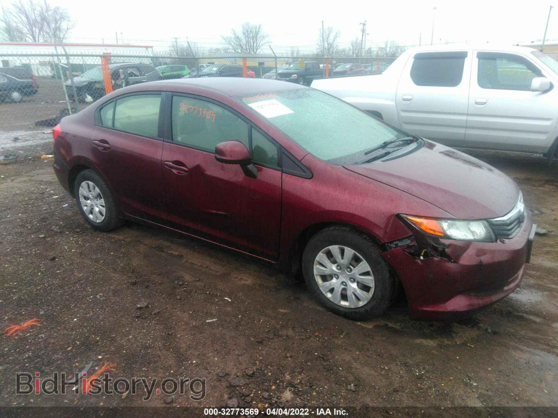 Фотография JHMFB2F51CS000955 - HONDA CIVIC SDN 2012