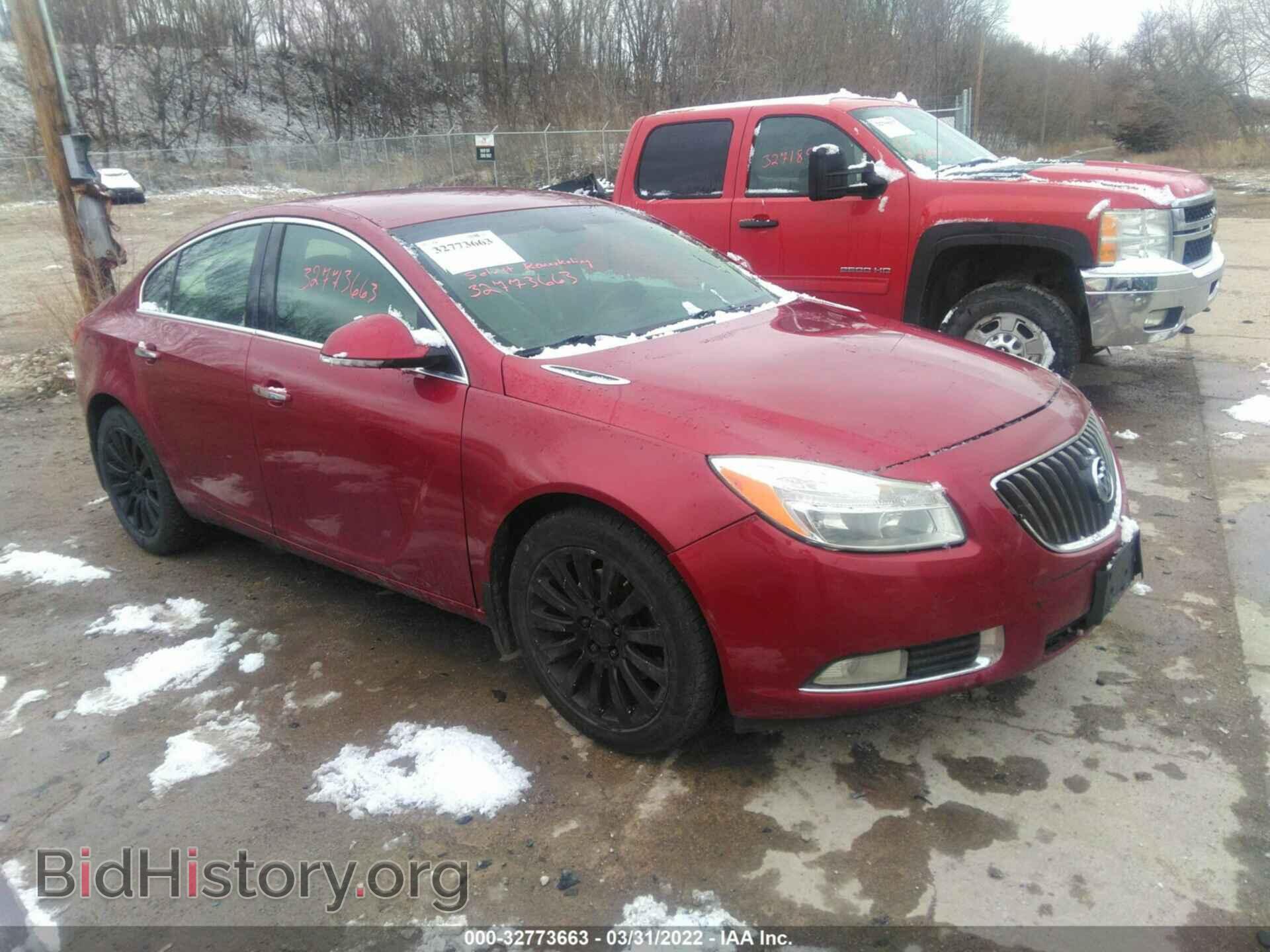 Photo 2G4GS5EV1C9215466 - BUICK REGAL 2012