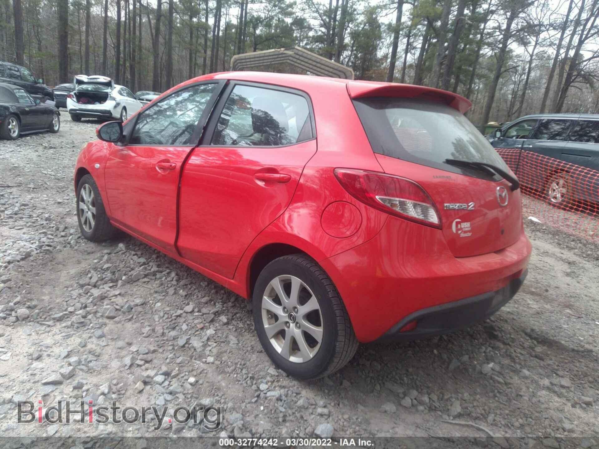 2013 MAZDA MAZDA2 - VIN: JM1DE1LZ2D0164097 - Фото 3