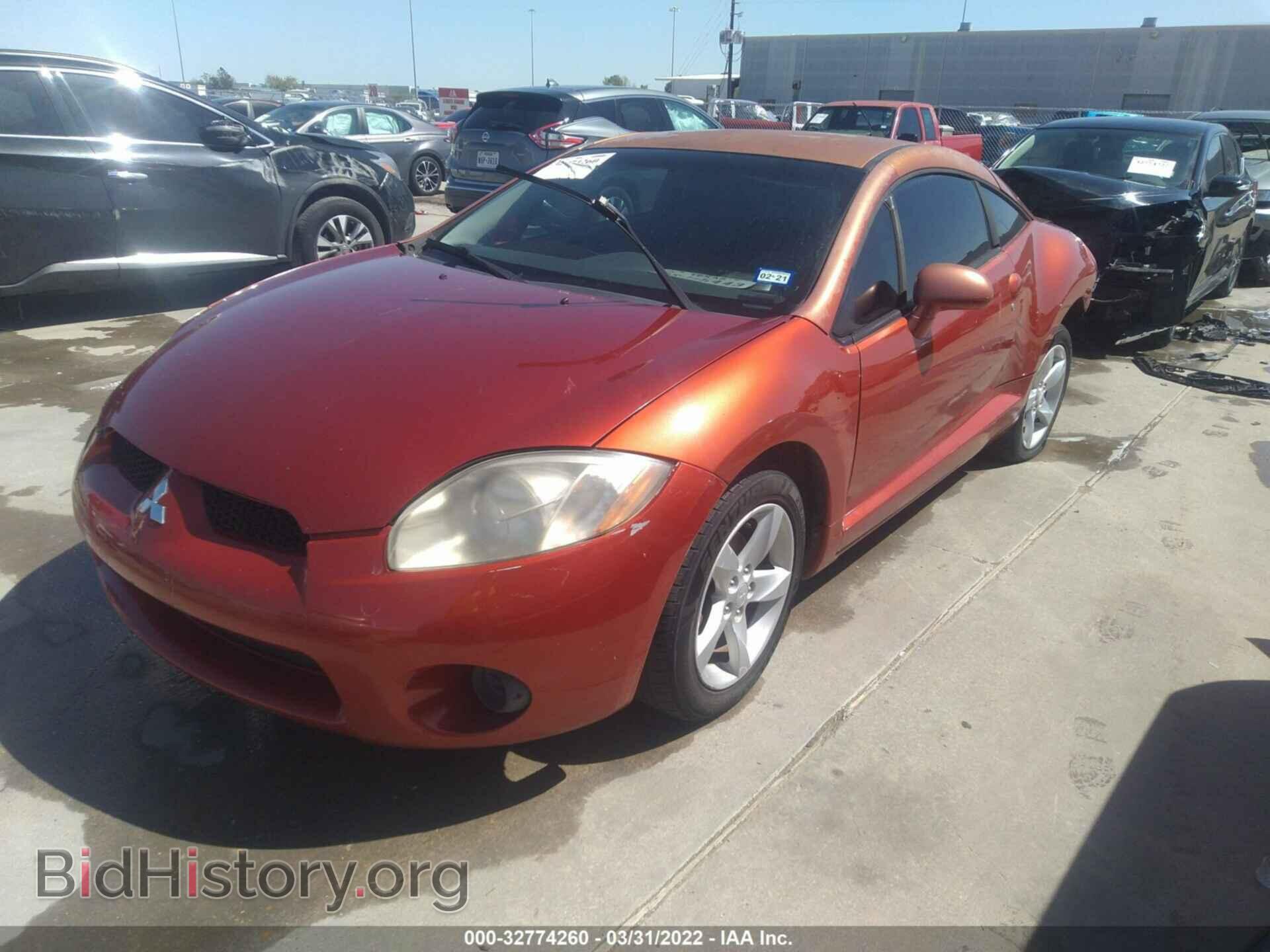 2006 MITSUBISHI ECLIPSE - VIN: 4A3AK24F96E049750 - Фото 2