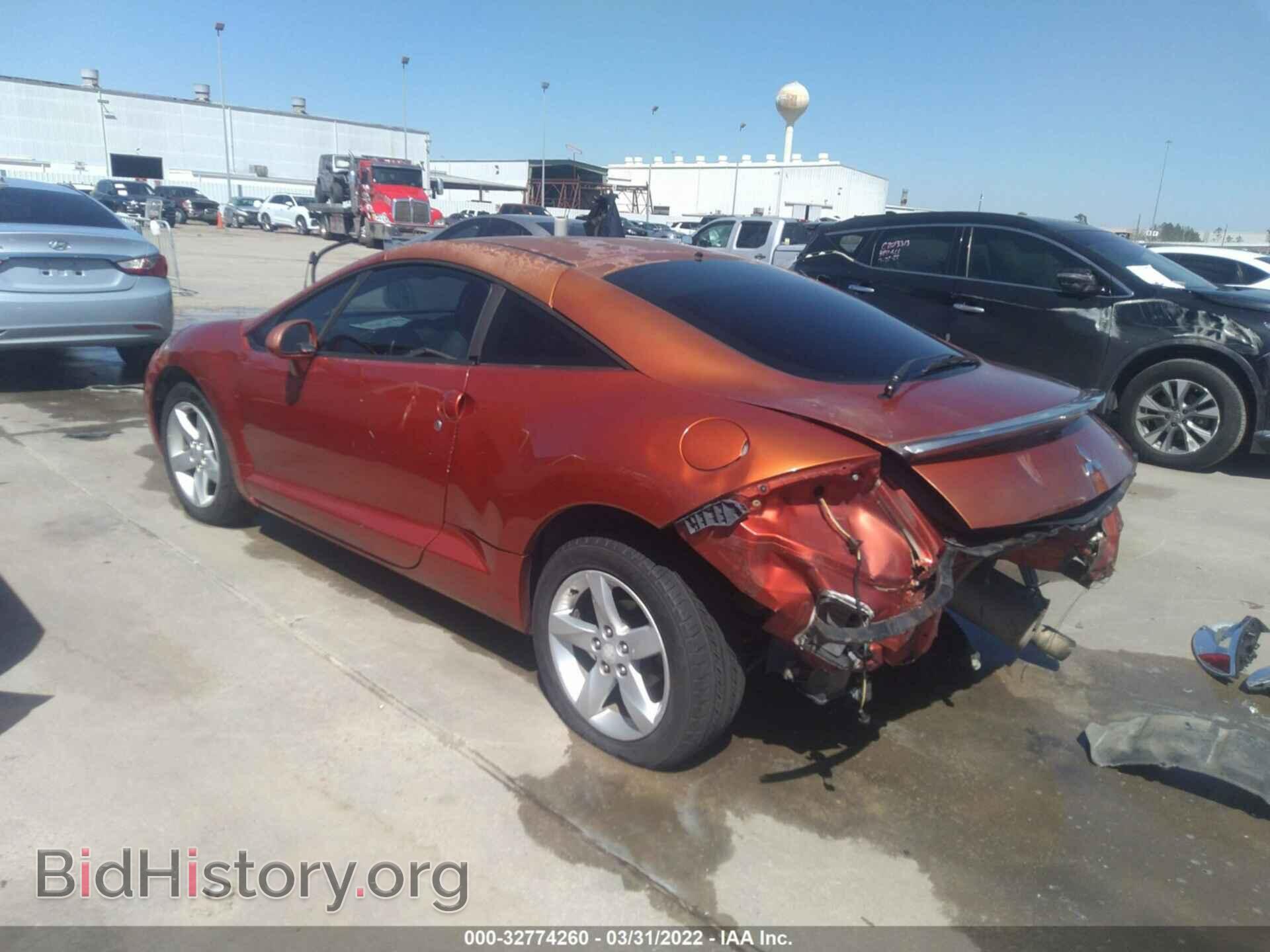 2006 MITSUBISHI ECLIPSE - VIN: 4A3AK24F96E049750 - Фото 3