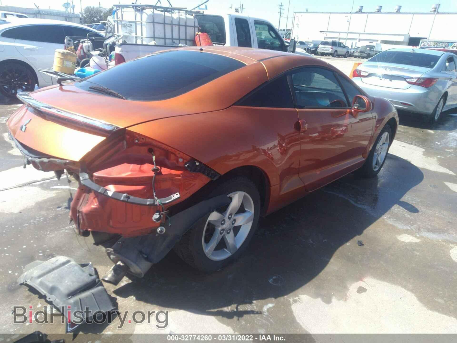 2006 MITSUBISHI ECLIPSE - VIN: 4A3AK24F96E049750 - Фото 4