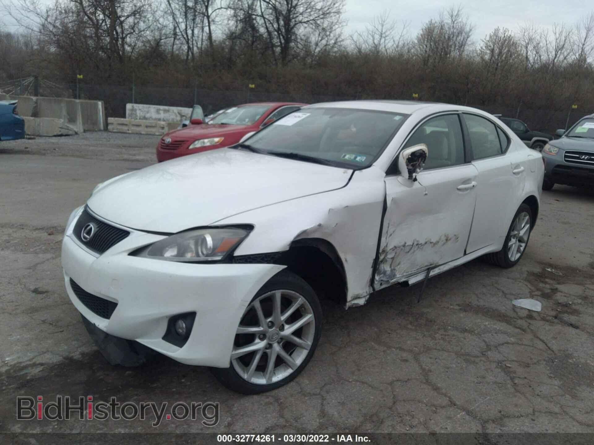 2012 LEXUS IS 250 - VIN: JTHCF5C24C5056910 - Фото 2