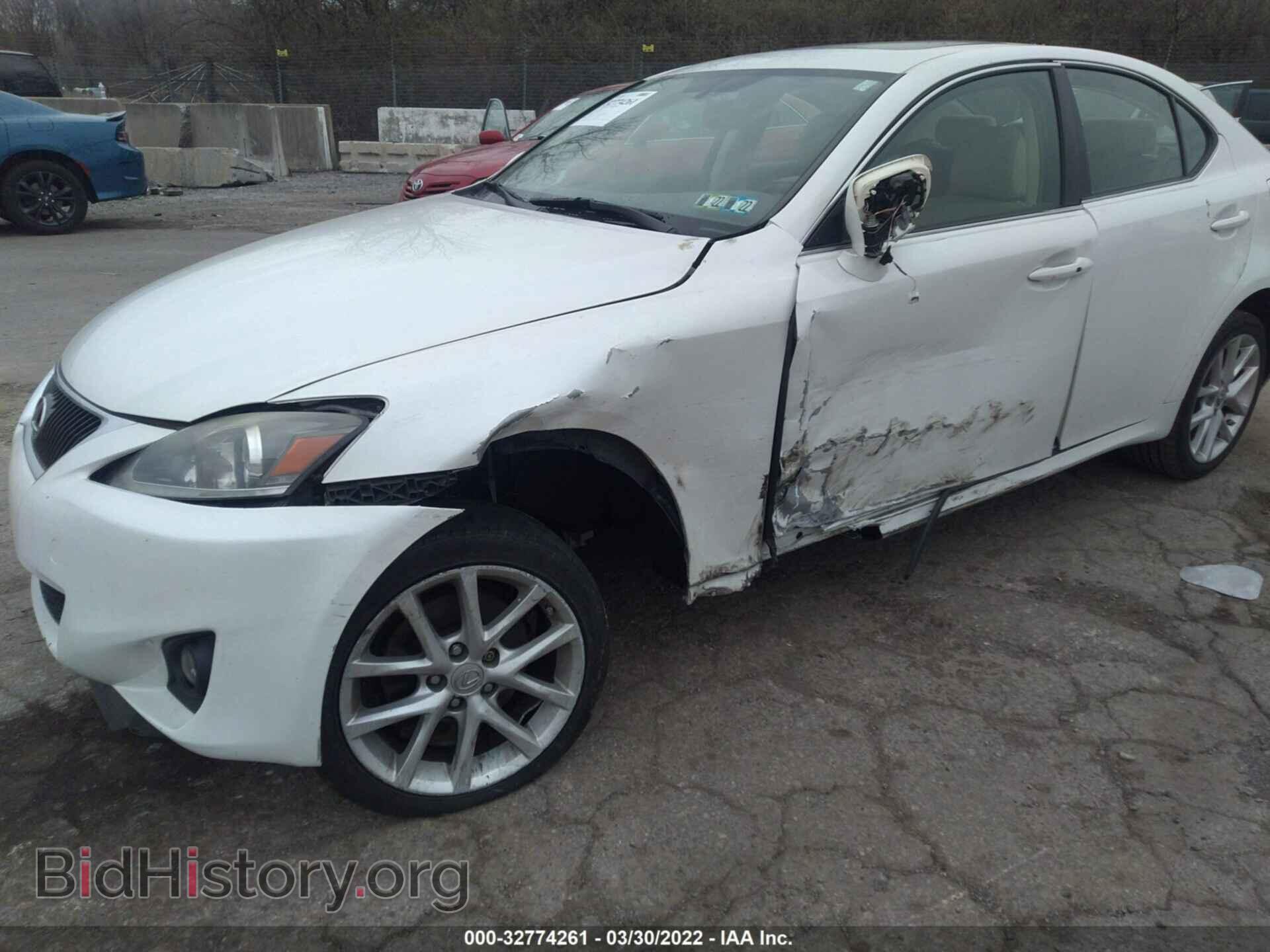 2012 LEXUS IS 250 - VIN: JTHCF5C24C5056910 - Фото 6