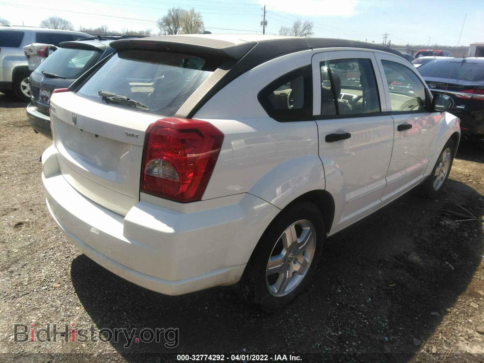 2007 DODGE CALIBER - VIN: 1B3HB48B57D408024 - Фото 4