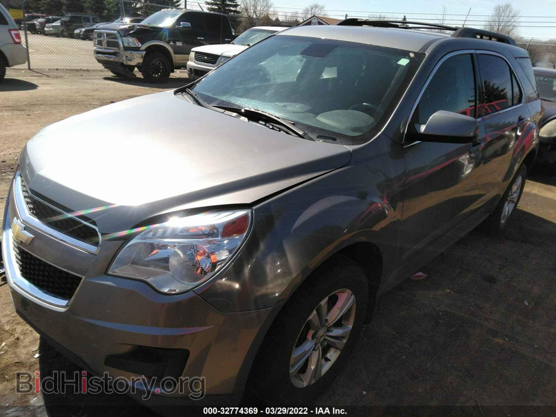 2012 CHEVROLET EQUINOX - VIN: 2GNALDEK7C6375965 - Фото 2