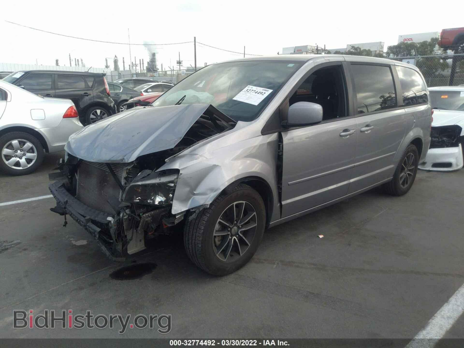 2016 DODGE GRAND CARAVAN - VIN: 2C4RDGBG7GR171956 - Фото 2