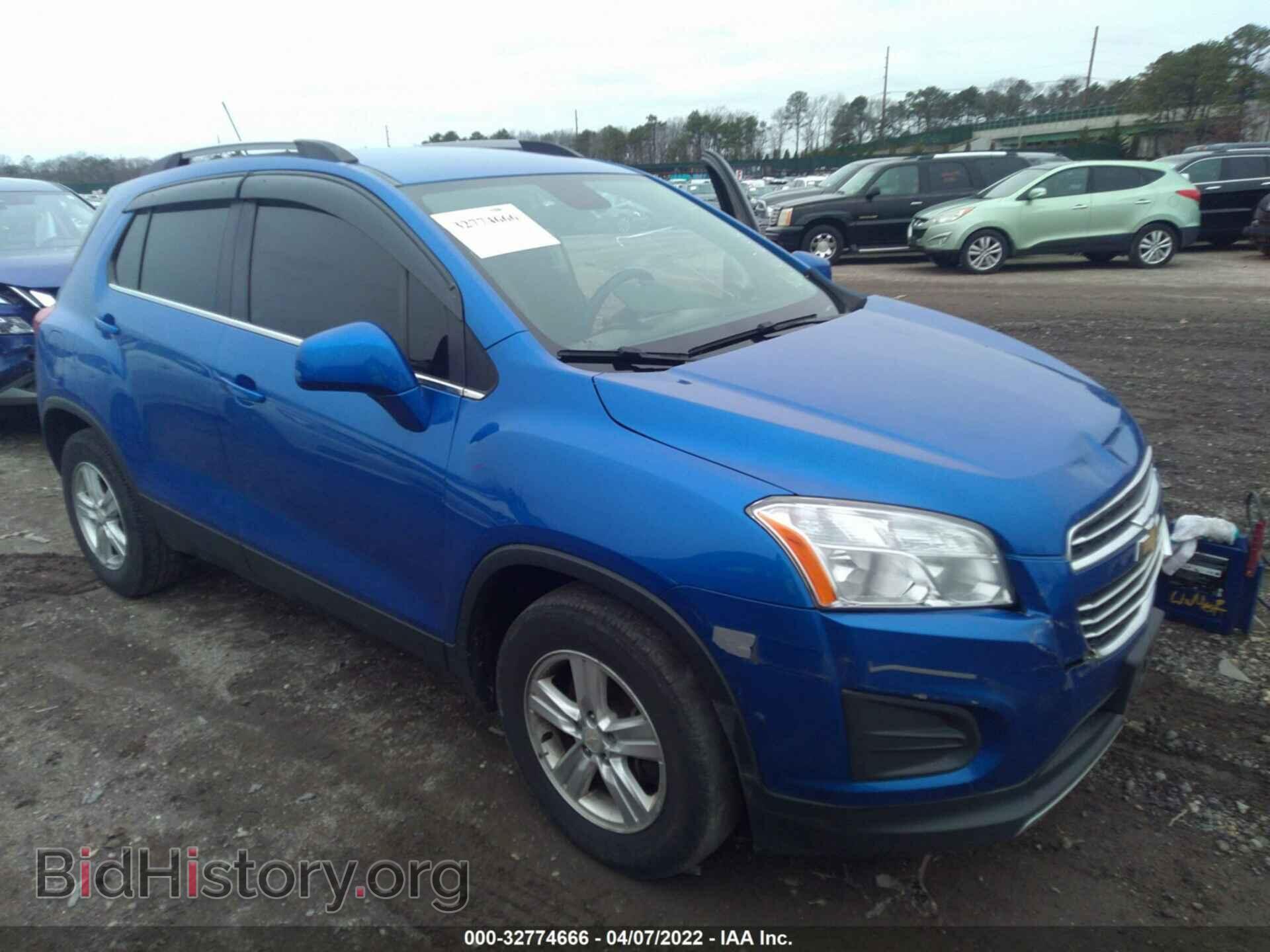 Photo KL7CJLSB0GB761343 - CHEVROLET TRAX 2016