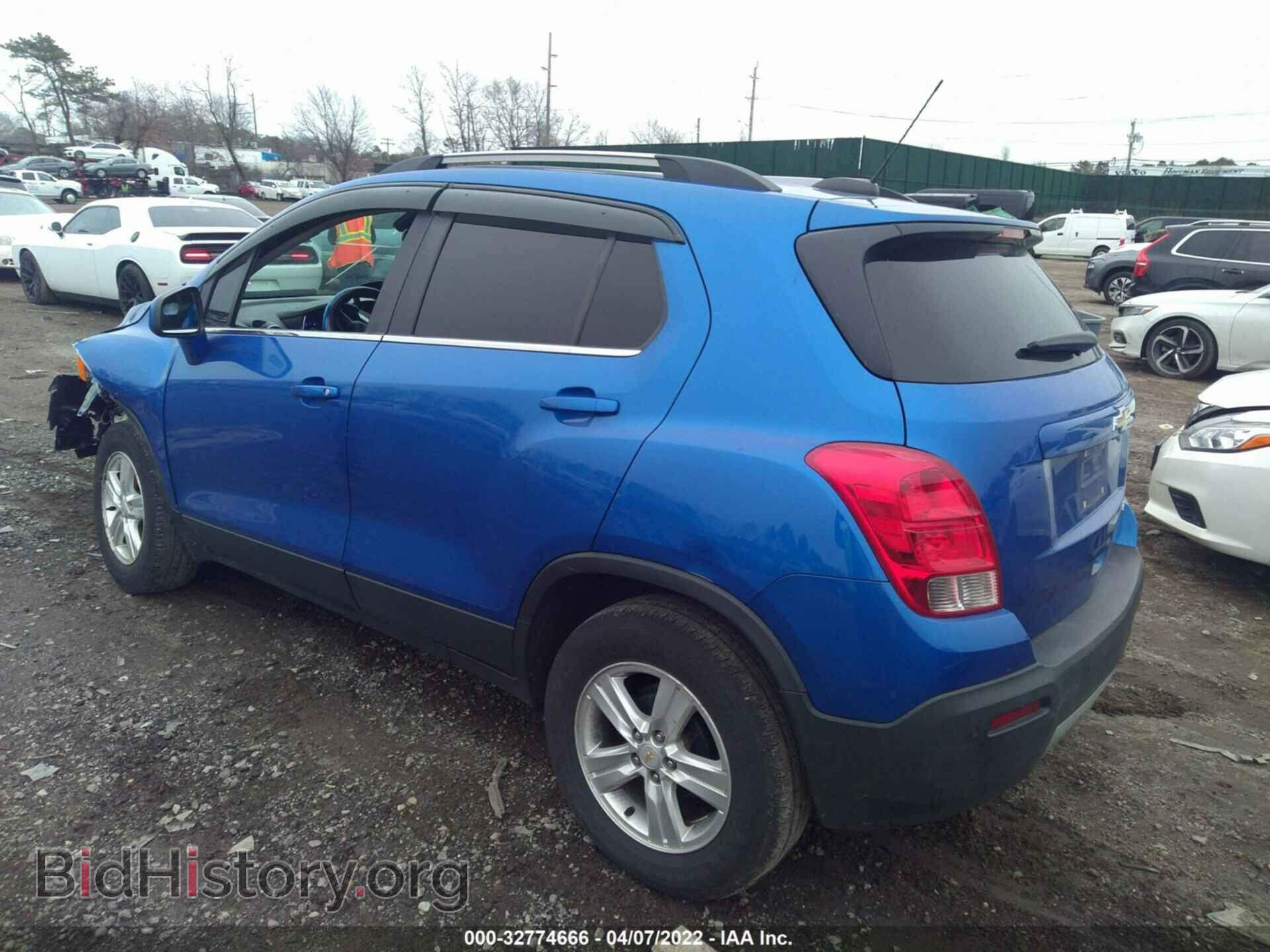 2016 CHEVROLET TRAX - VIN: KL7CJLSB0GB761343 - Фото 3