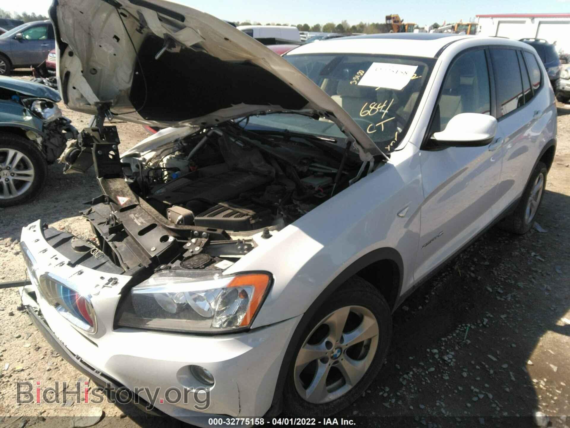 2012 BMW X3 - VIN: 5UXWX5C59CL726841 - Фото 2