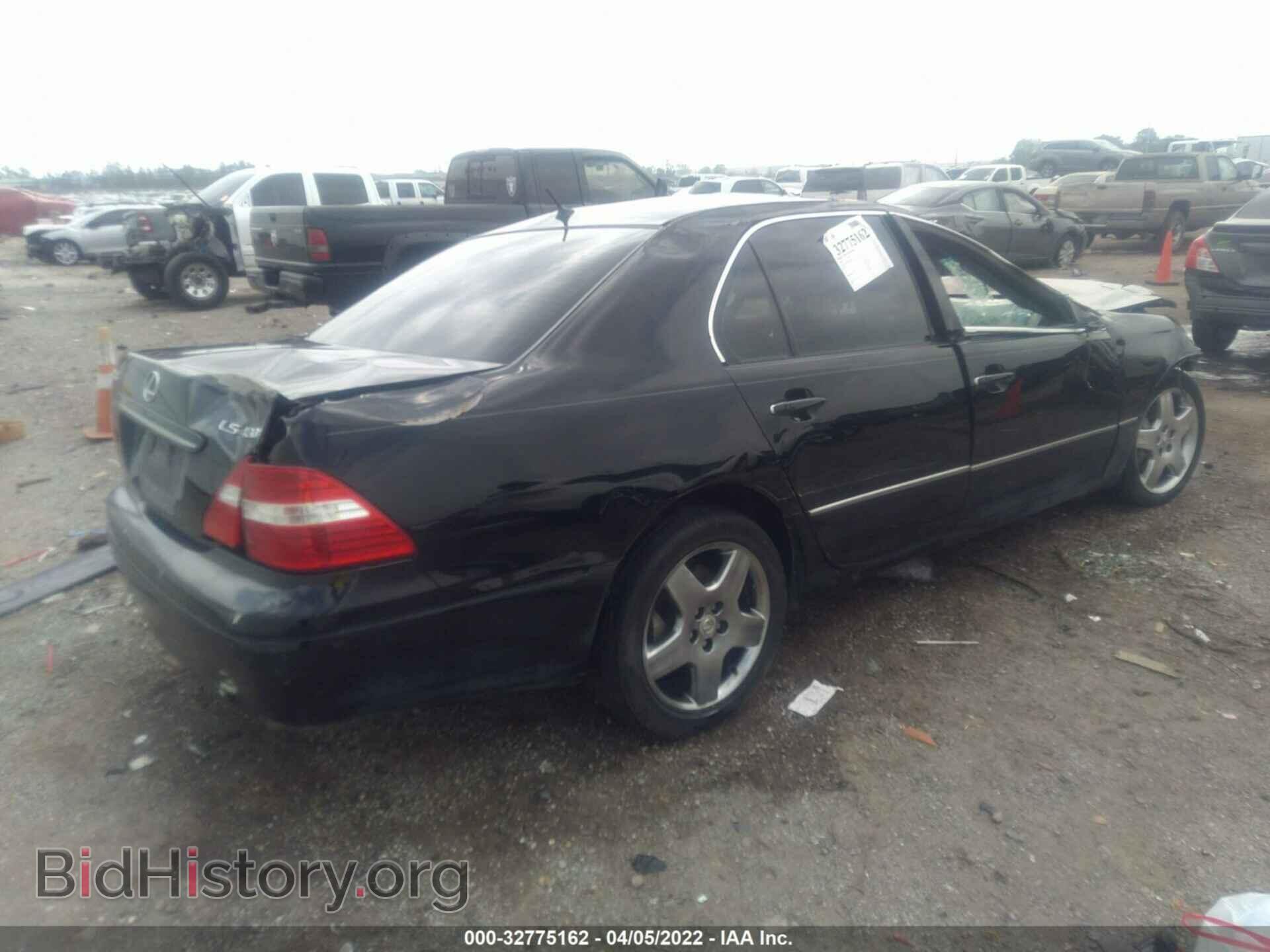 2006 LEXUS LS 430 - VIN: JTHBN36F465038199 - Фото 4