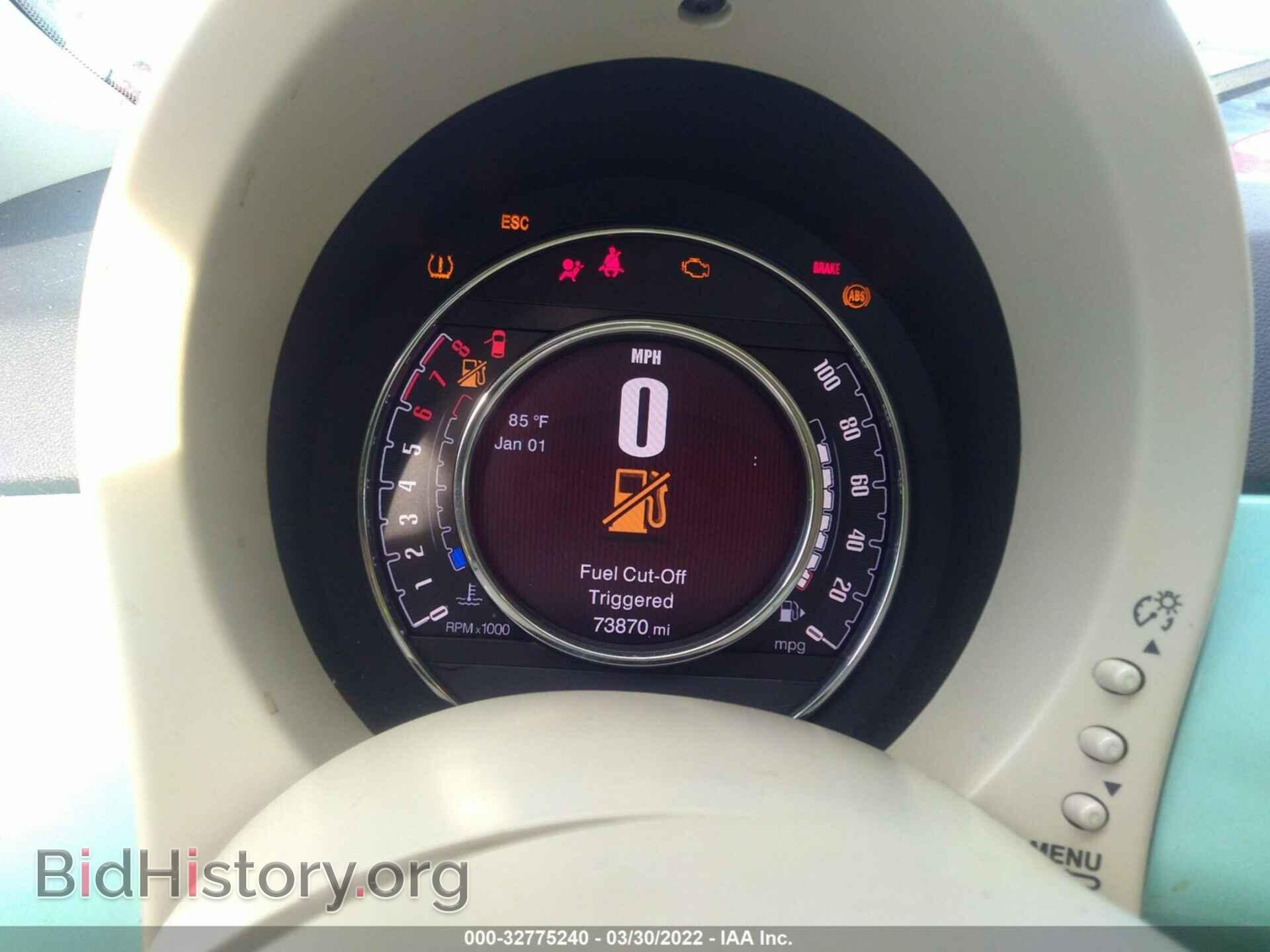 2017 FIAT 500C - VIN: 3C3CFFLR5HT565355 - Photo 7