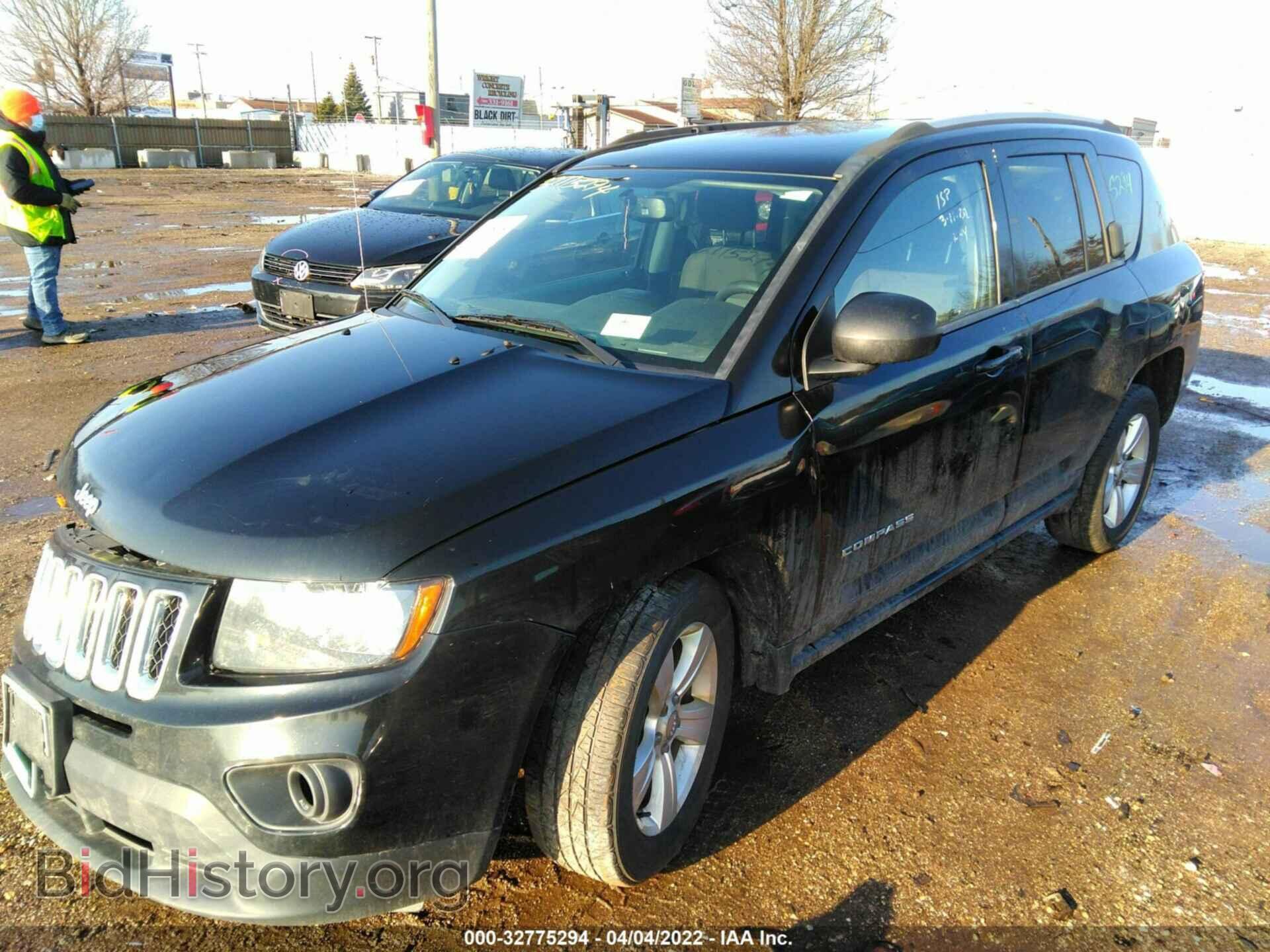 2016 JEEP COMPASS - VIN: 1C4NJDBB1GD521921 - Фото 2