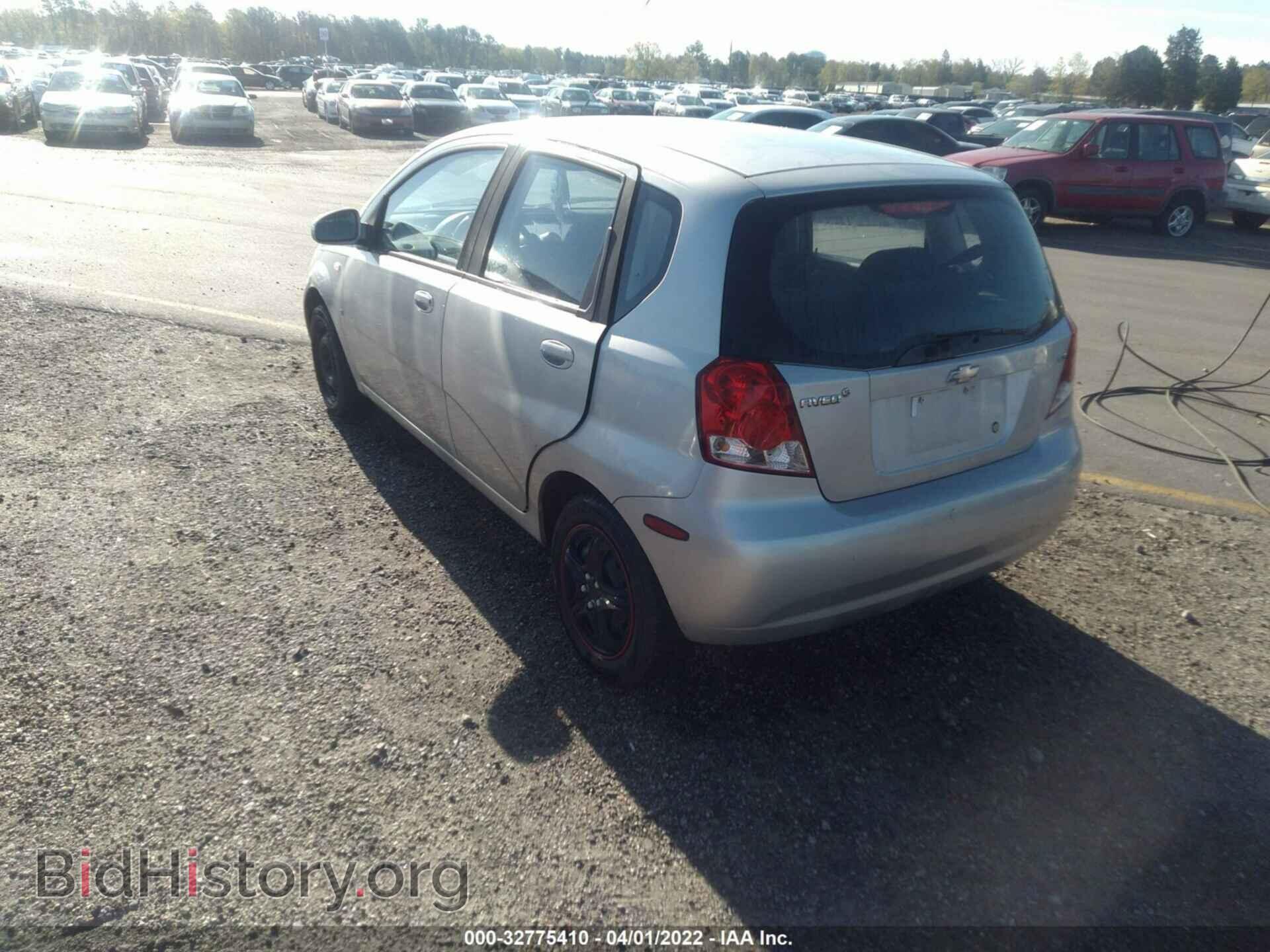 2007 CHEVROLET AVEO - VIN: KL1TD66697B789626 - Фото 3