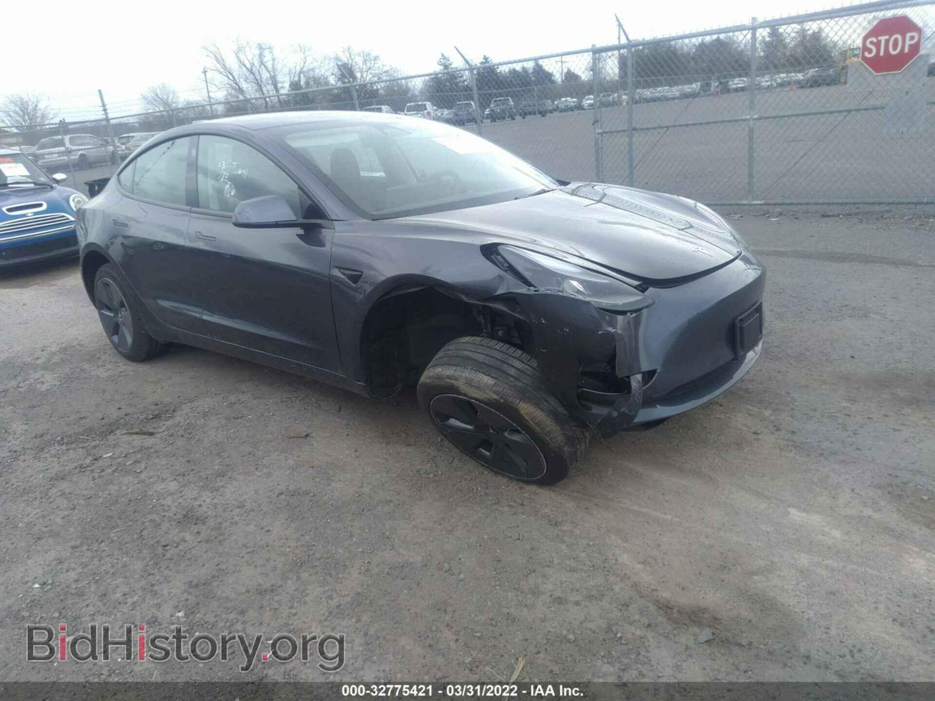 Photo 5YJ3E1EA8MF084405 - TESLA MODEL 3 2021