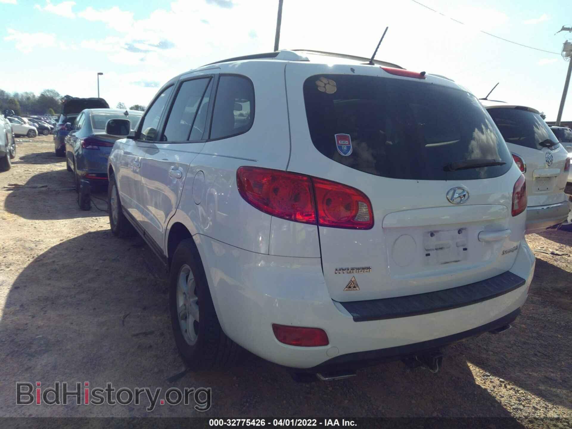 2007 HYUNDAI SANTA FE - VIN: 5NMSG13D87H113956 - Фото 3