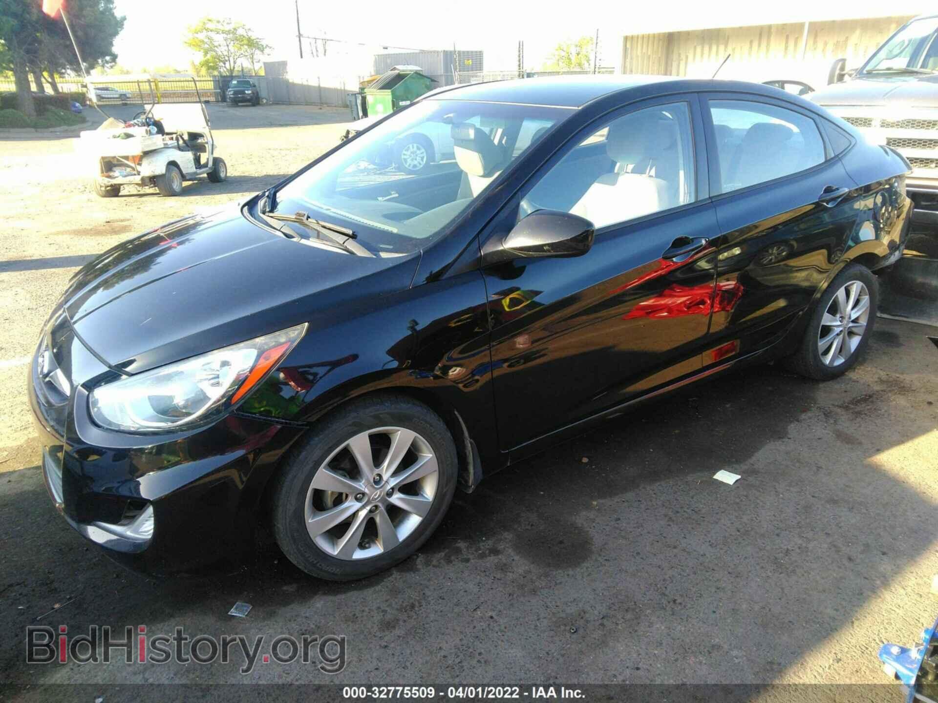 2012 HYUNDAI ACCENT - VIN: KMHCU4AE1CU247202 - Фото 2
