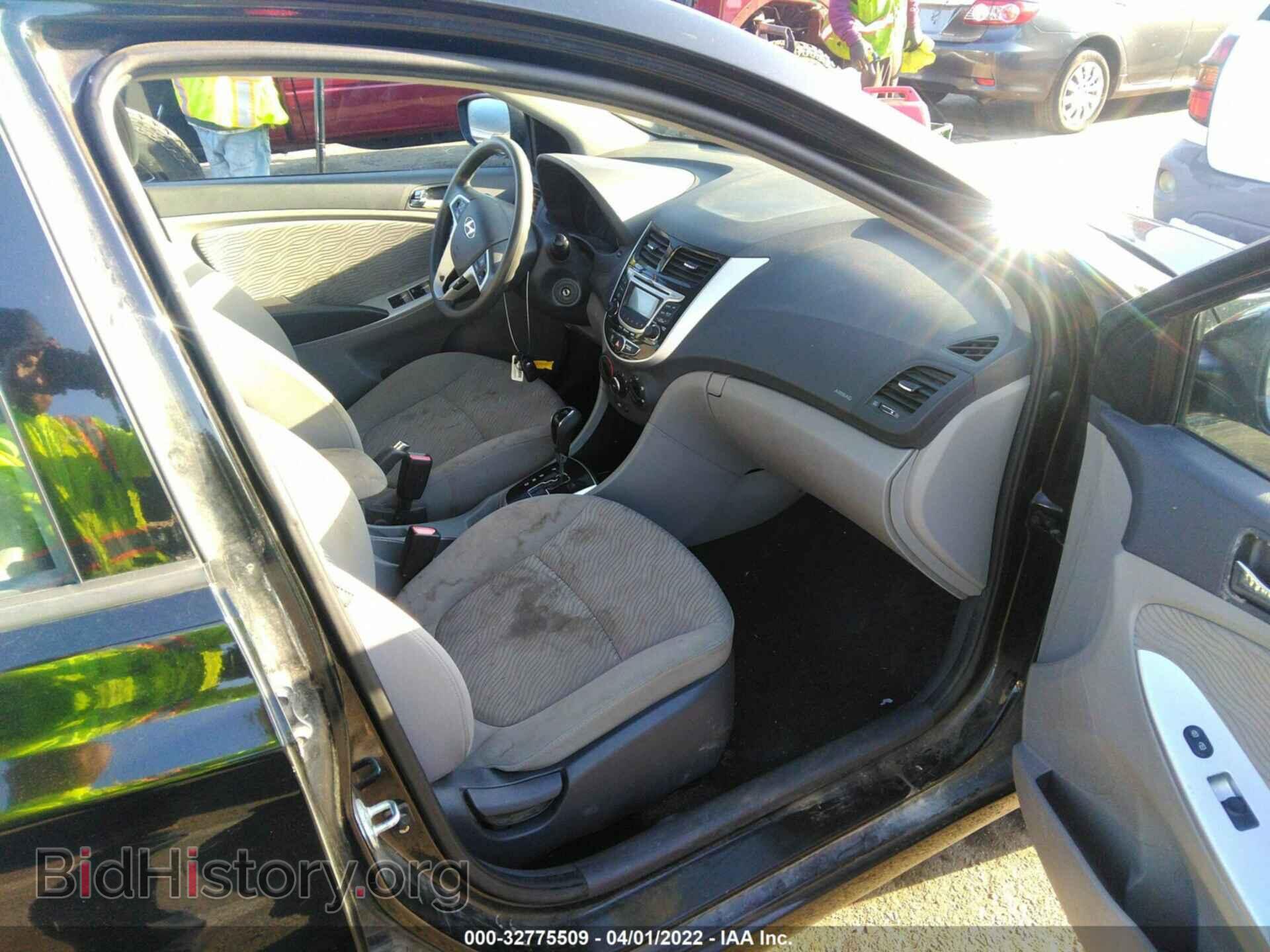 2012 HYUNDAI ACCENT - VIN: KMHCU4AE1CU247202 - Фото 5