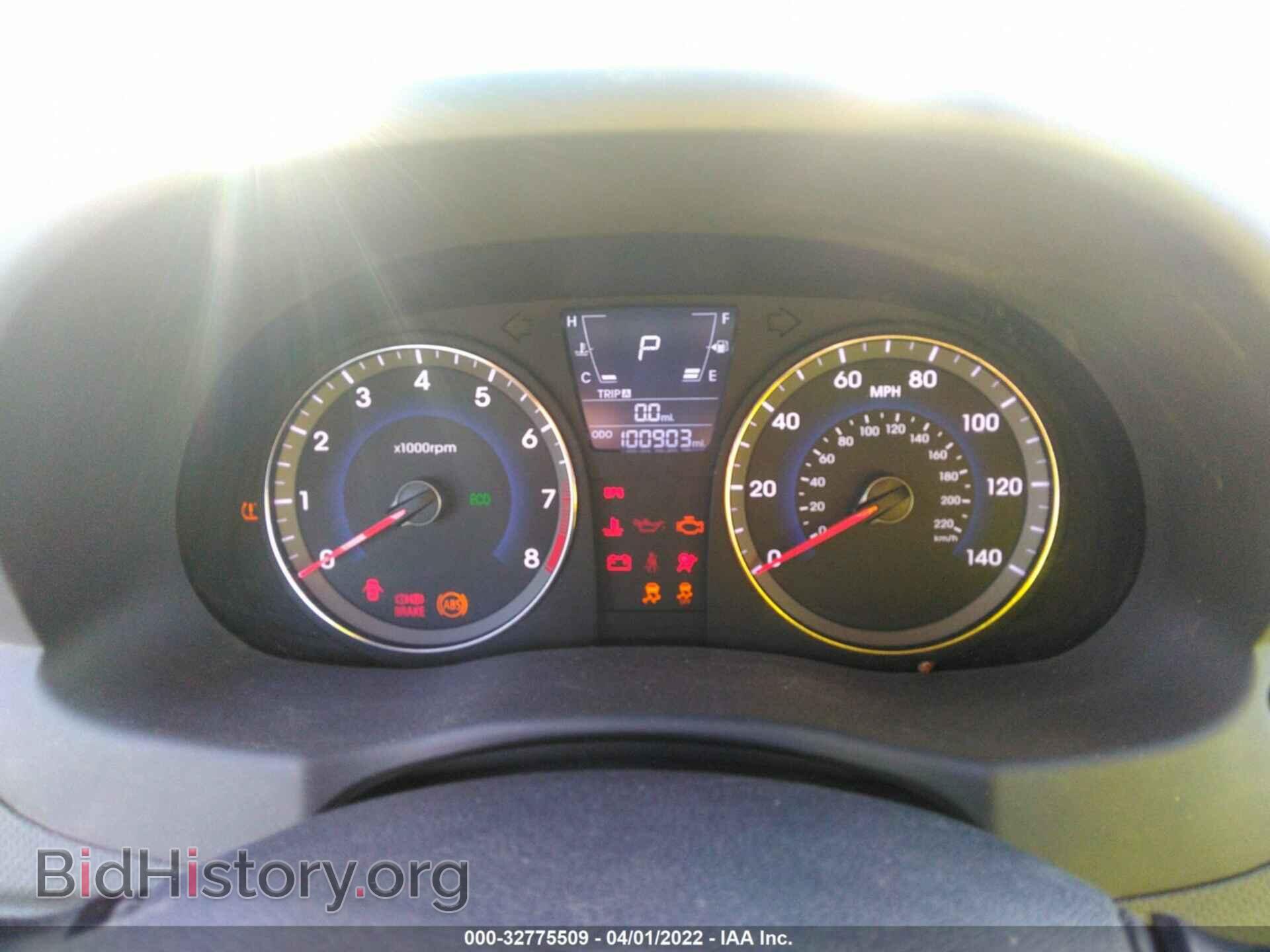 2012 HYUNDAI ACCENT - VIN: KMHCU4AE1CU247202 - Фото 7