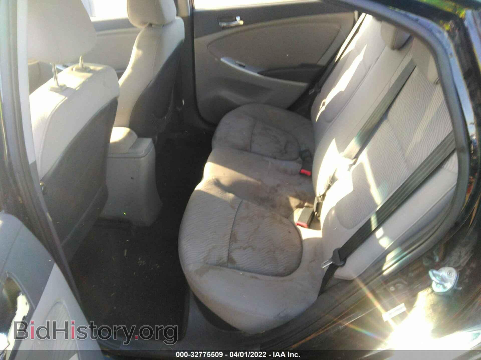 2012 HYUNDAI ACCENT - VIN: KMHCU4AE1CU247202 - Фото 8