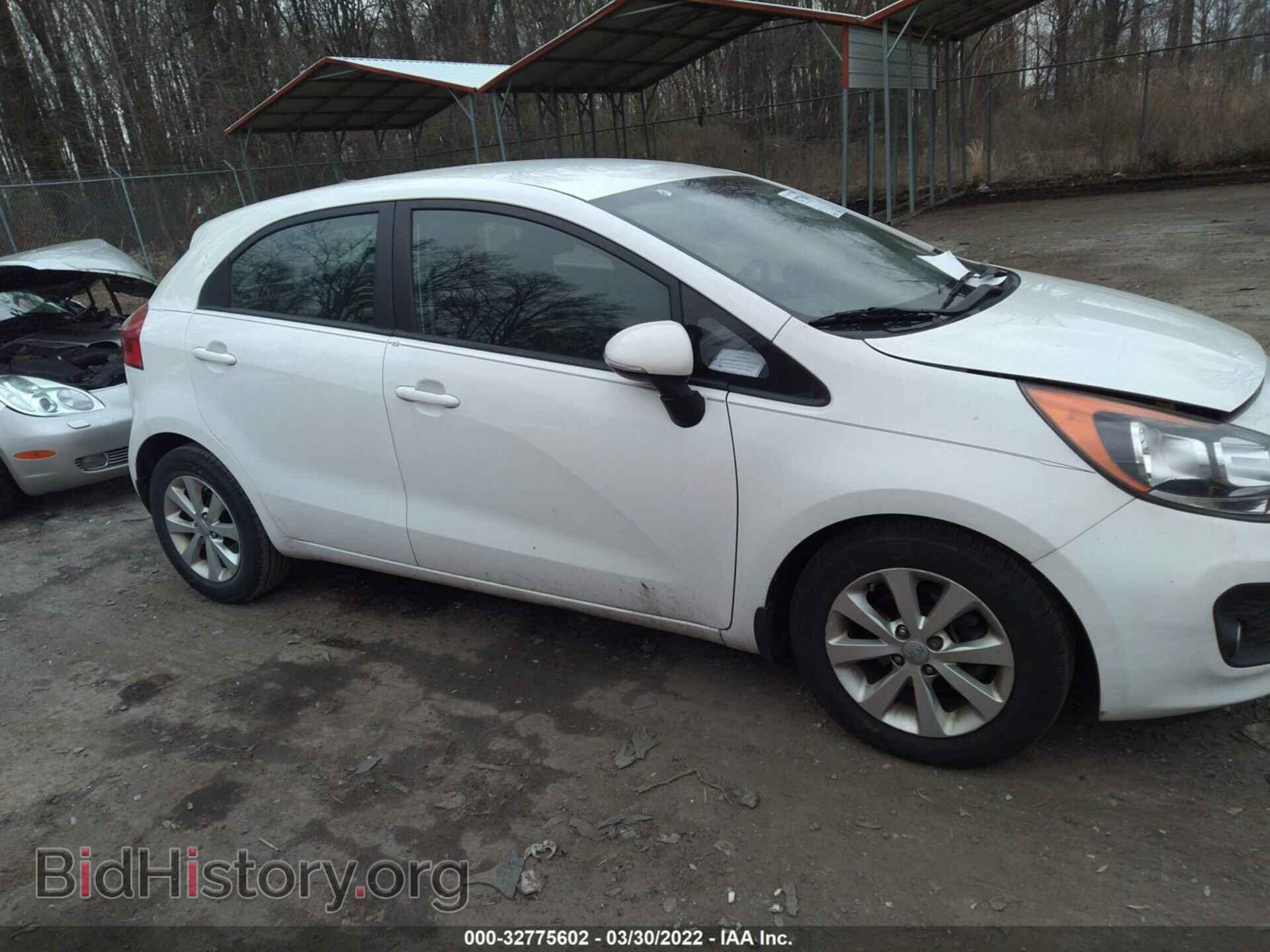 Фотография KNADN5A32C6031497 - KIA RIO 2012
