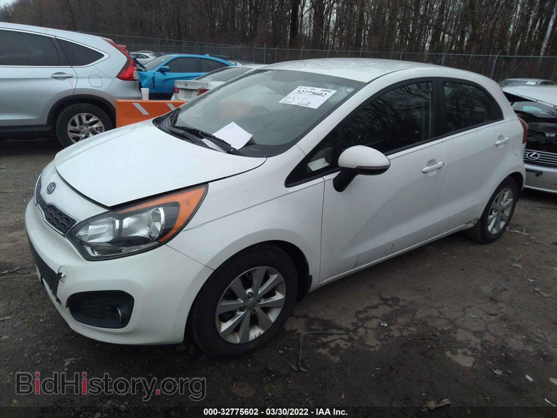 2012 KIA RIO - VIN: KNADN5A32C6031497 - Фото 2
