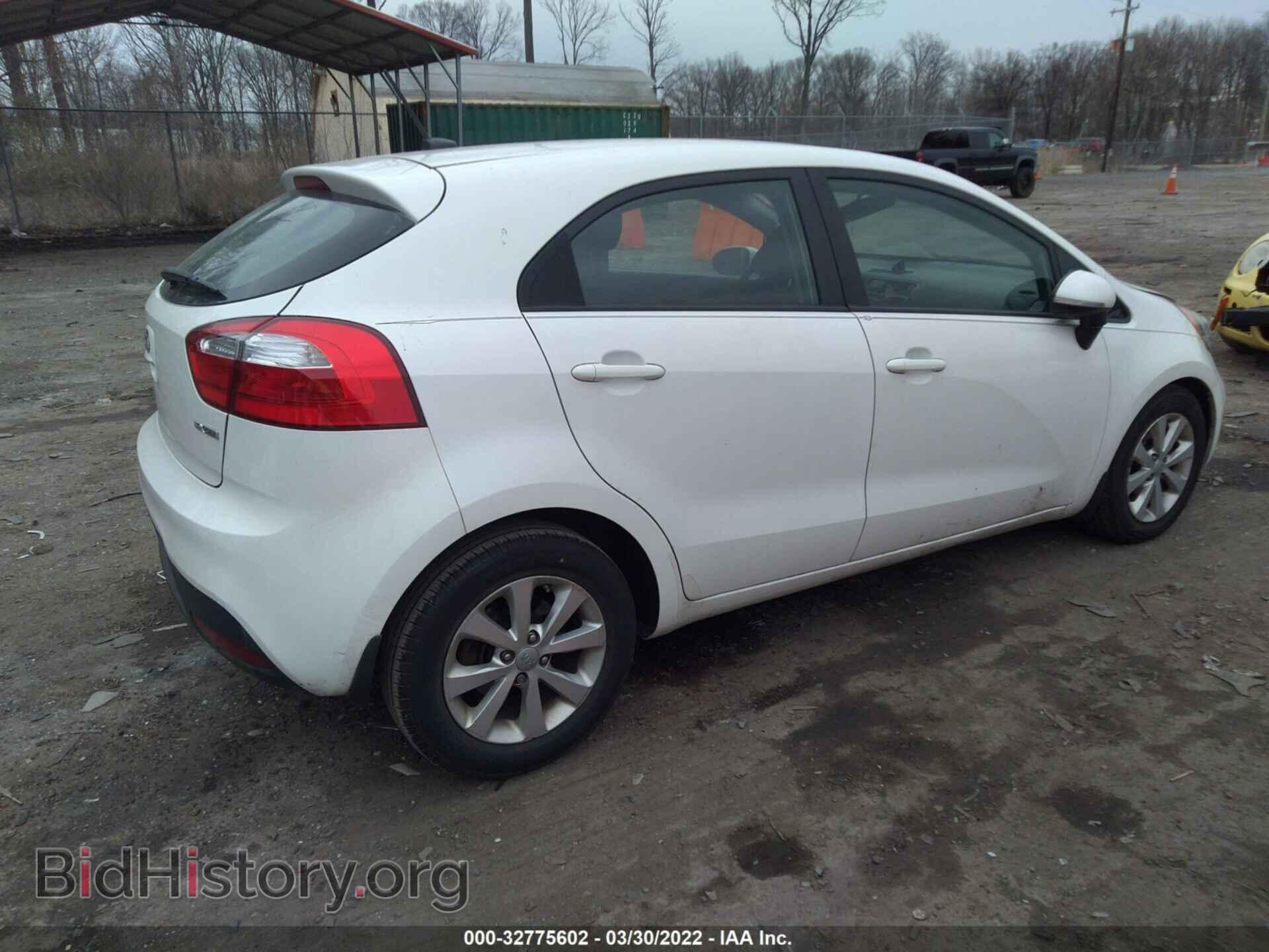 2012 KIA RIO - VIN: KNADN5A32C6031497 - Фото 4