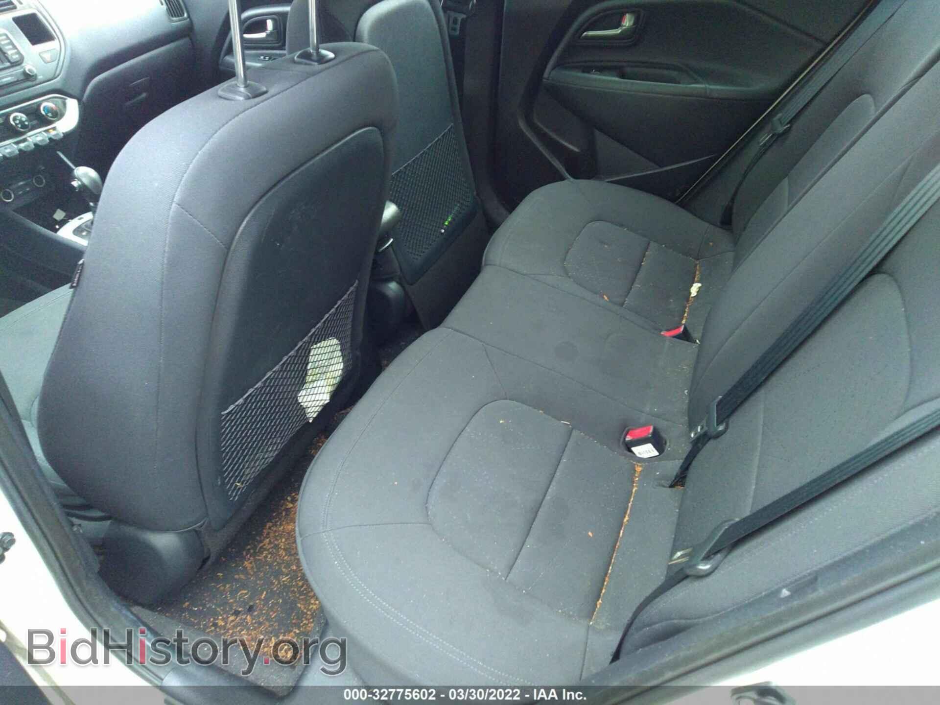 2012 KIA RIO - VIN: KNADN5A32C6031497 - Фото 8