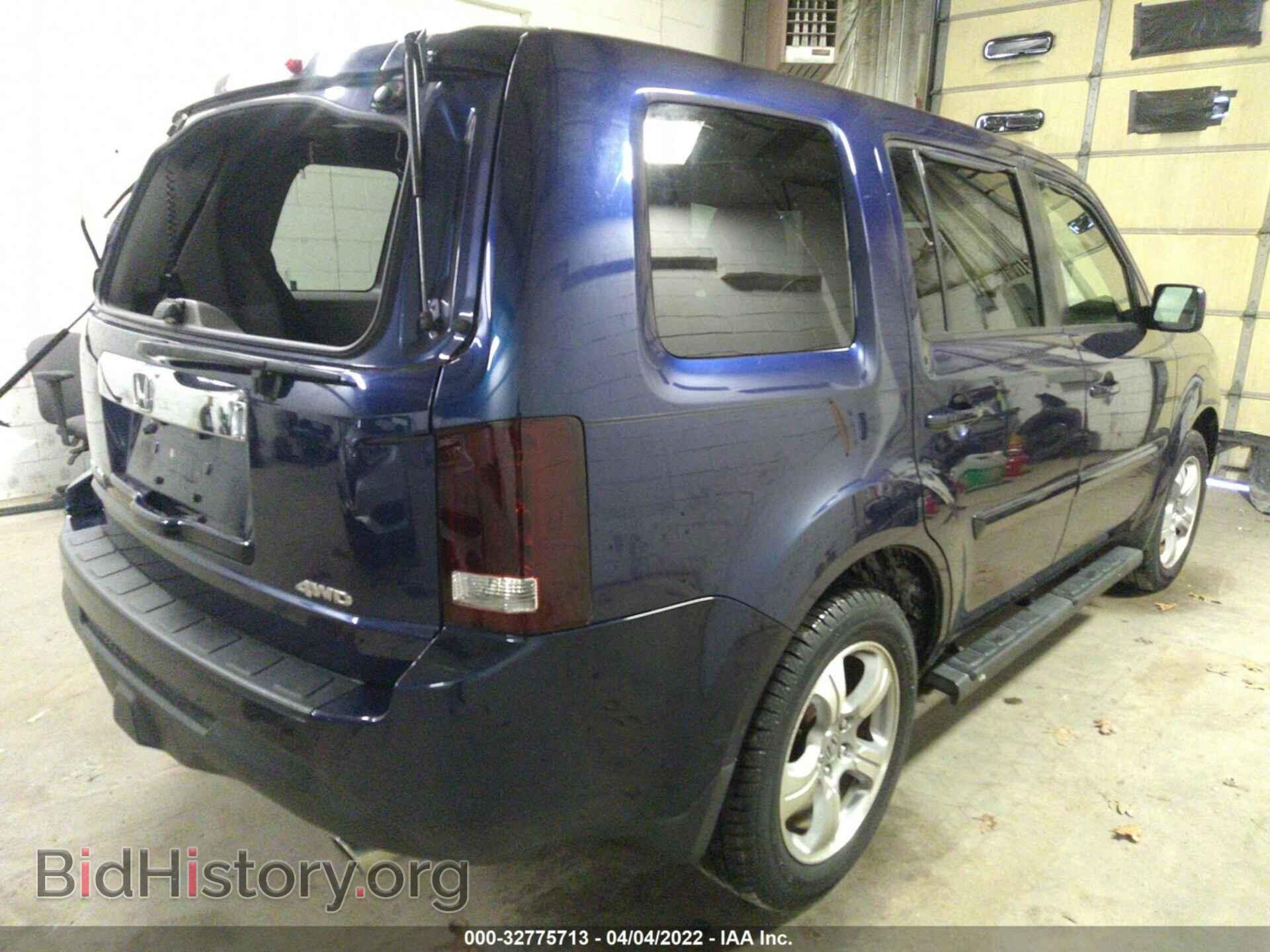 2013 HONDA PILOT - VIN: 5FNYF4H53DB027967 - Фото 4