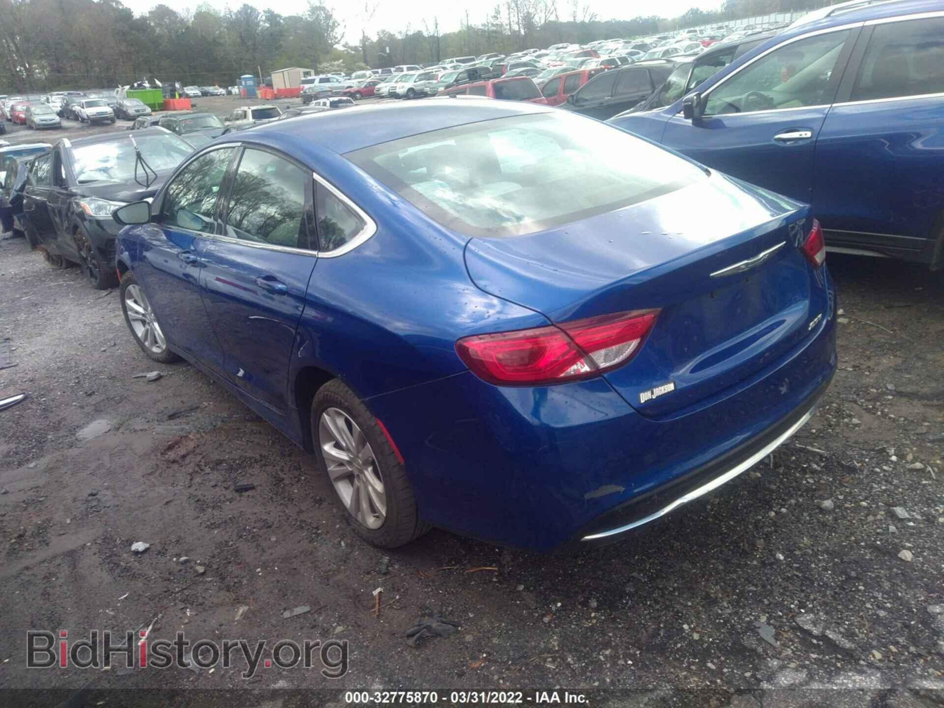 2016 CHRYSLER 200 - VIN: 1C3CCCAB4GN171700 - Фото 3