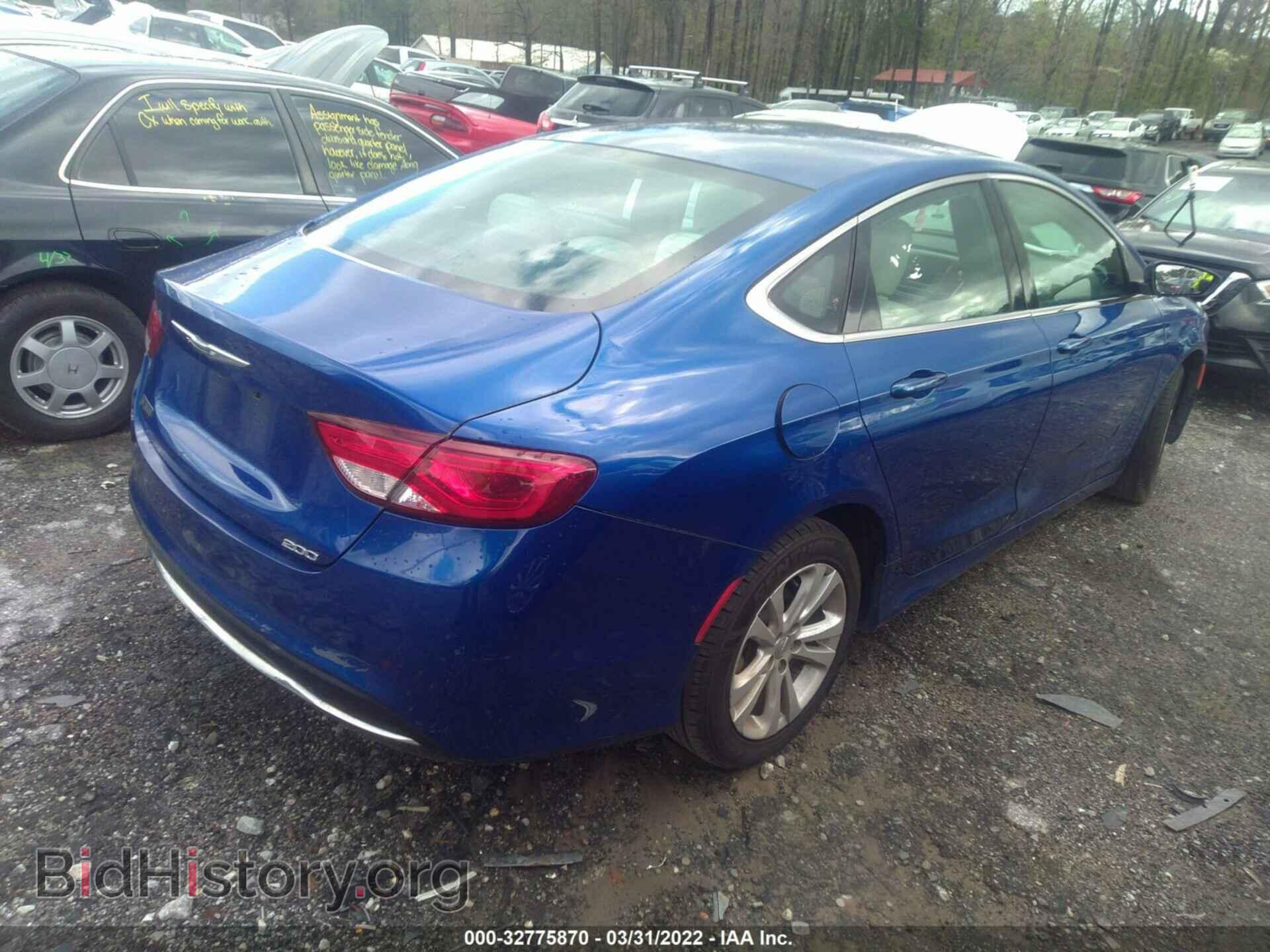 2016 CHRYSLER 200 - VIN: 1C3CCCAB4GN171700 - Фото 4