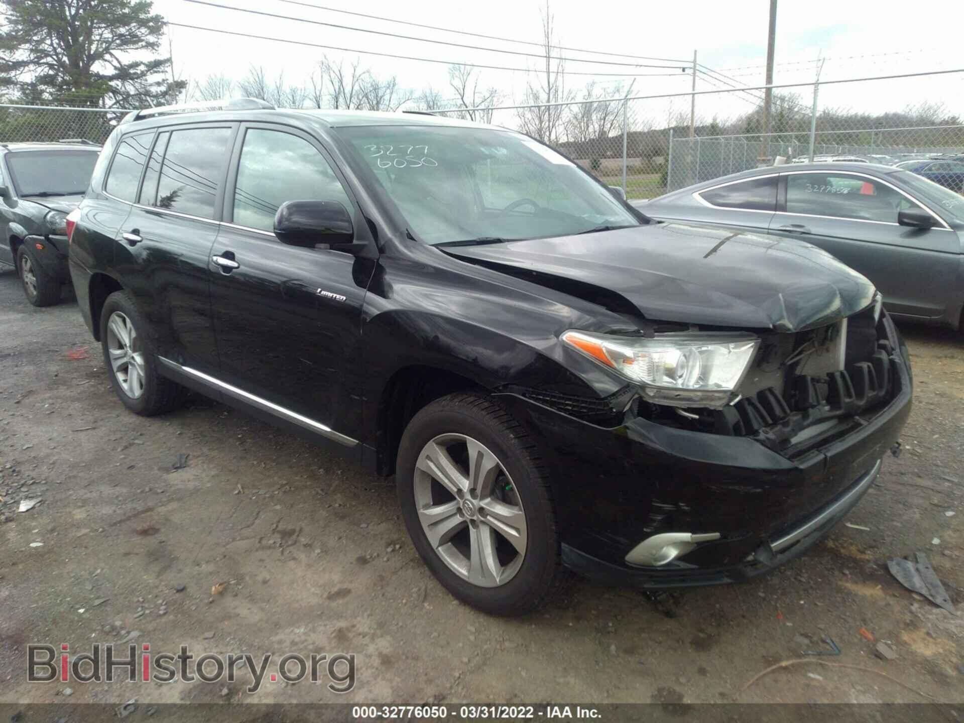 Фотография 5TDDK3EH6DS188778 - TOYOTA HIGHLANDER 2013