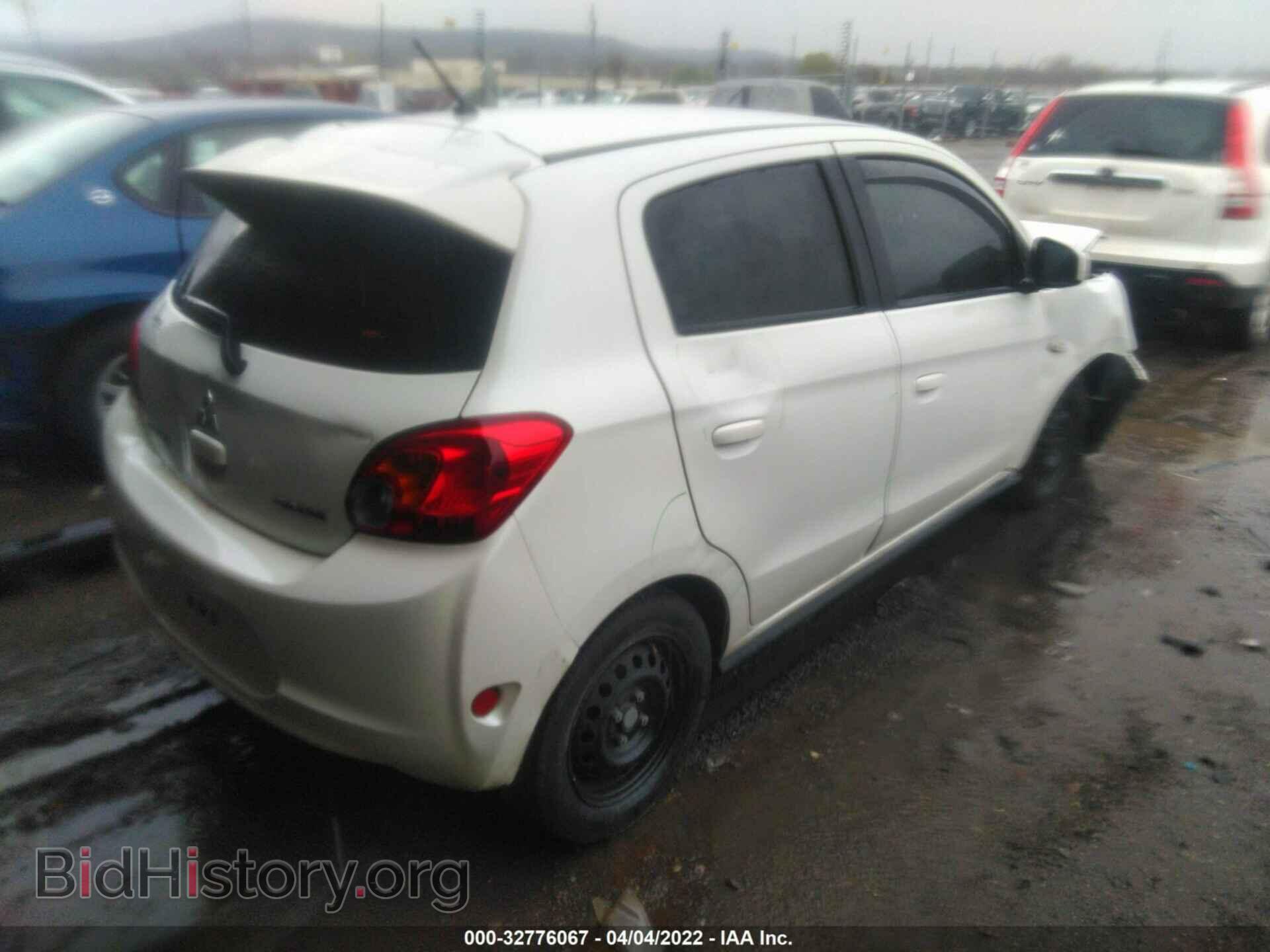 2015 MITSUBISHI MIRAGE - VIN: ML32A3HJ9FH054642 - Фото 4