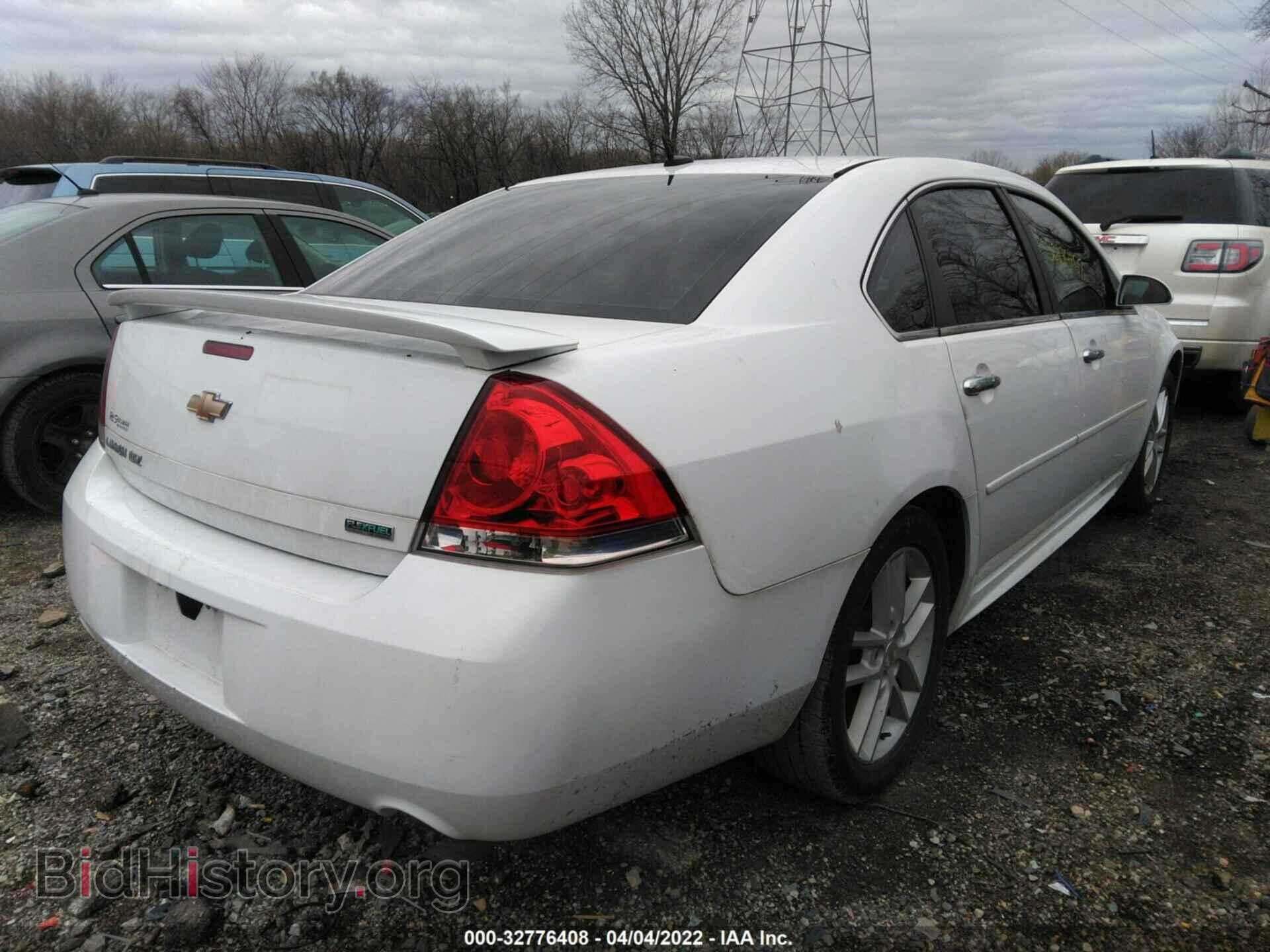 2012 CHEVROLET IMPALA - VIN: 2G1WC5E38C1114279 - Фото 4