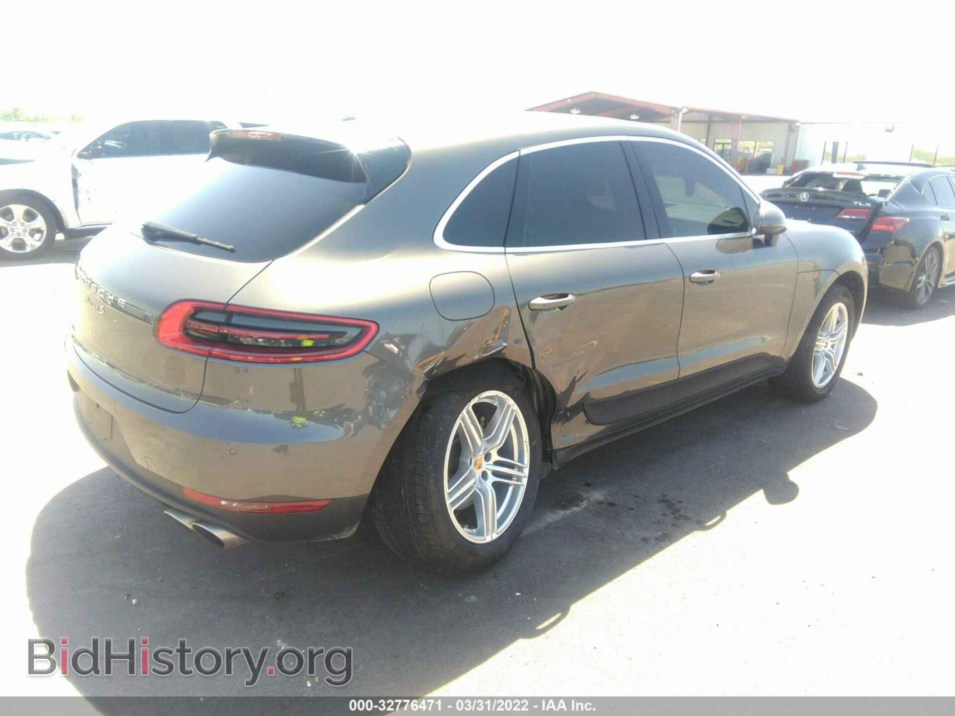 2016 PORSCHE MACAN - VIN: WP1AB2A55GLB43392 - Photo 4