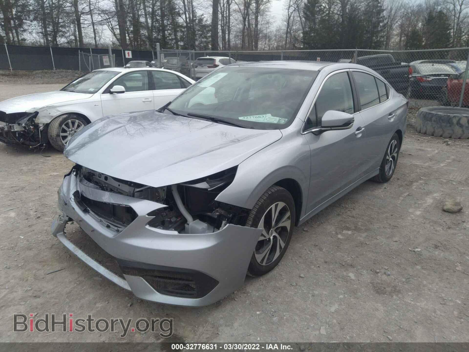 2021 SUBARU LEGACY - VIN: 4S3BWAD66M3010211 - Фото 2