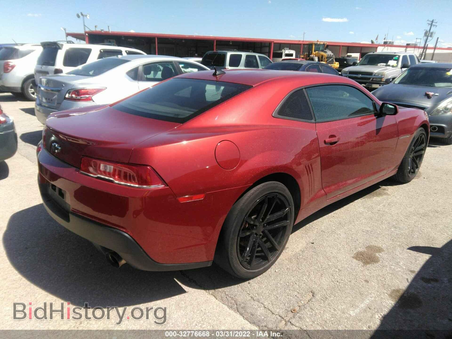 2014 CHEVROLET CAMARO - VIN: 2G1FB1E38E9168276 - Фото 4