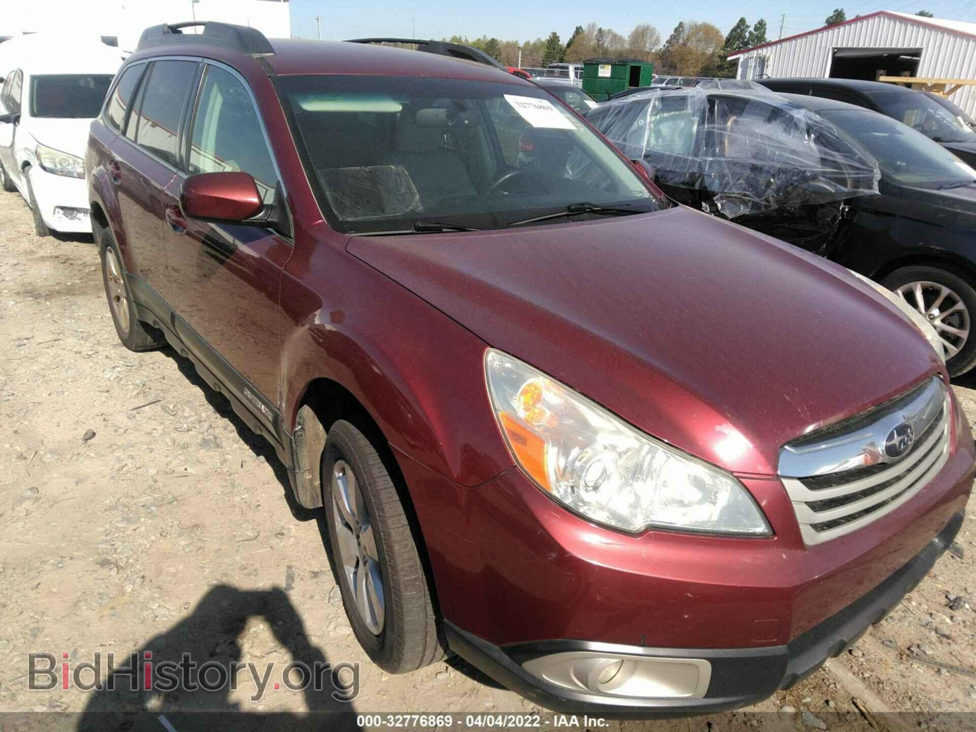 Фотография 4S4BRBCC2B3319512 - SUBARU OUTBACK 2011