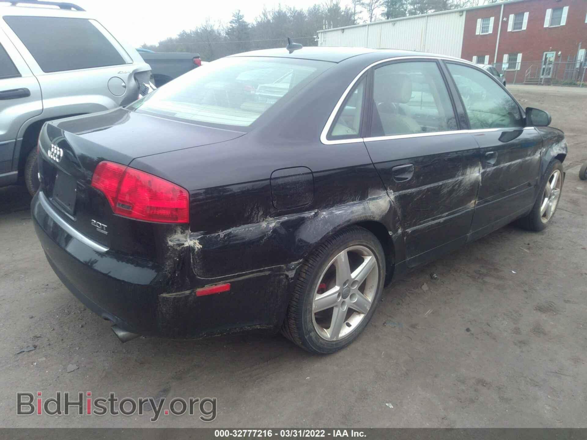 2007 AUDI A4 - VIN: WAUDF78E97A110975 - Photo 4