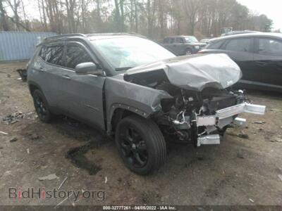 2020 Jeep COMPASS Limited, gray — VIN 3C4NJDCBXLT244947, IAAI