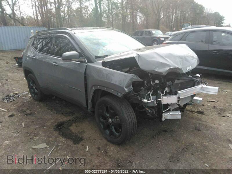 2020 Jeep COMPASS Limited (VIN 3C4NJDCBXLT244947) — фото 1 из 11, IAAI, повреждение: передняя часть