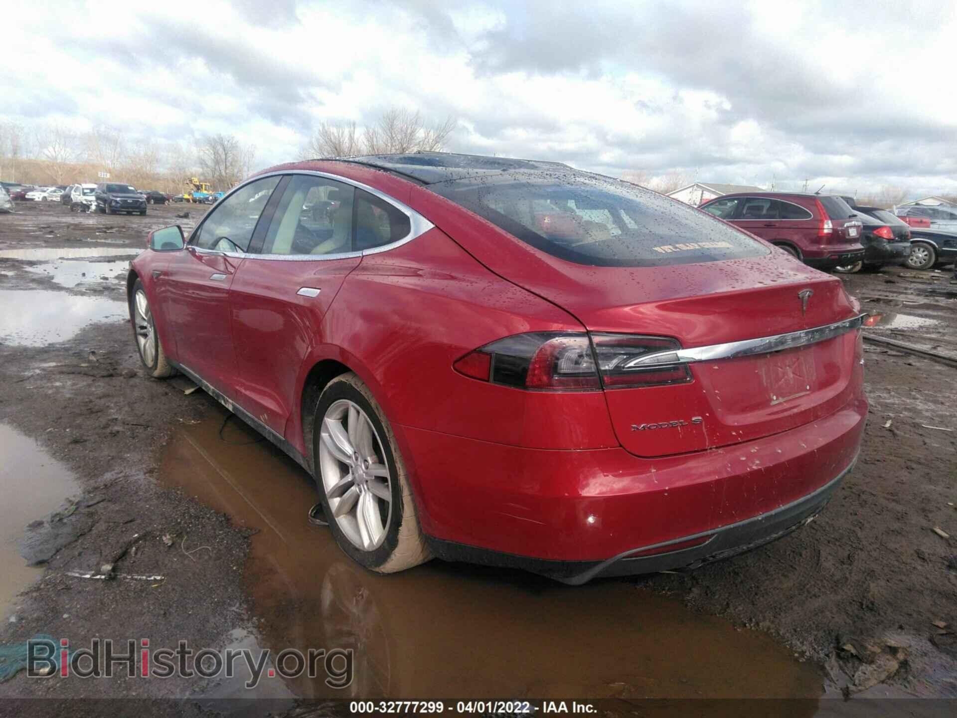 2014 TESLA MODEL S - VIN: 5YJSA1S17EFP42809 - Фото 3