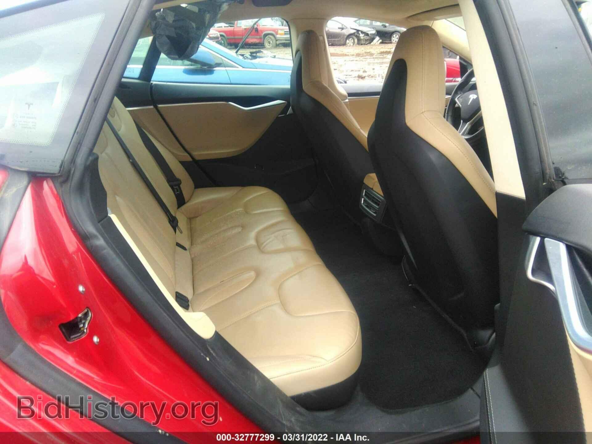 2014 TESLA MODEL S - VIN: 5YJSA1S17EFP42809 - Фото 8