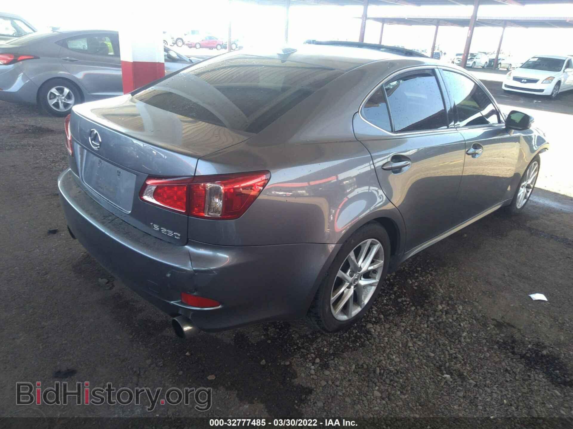 2012 LEXUS IS 250 - VIN: JTHBF5C29C5182126 - Фото 4
