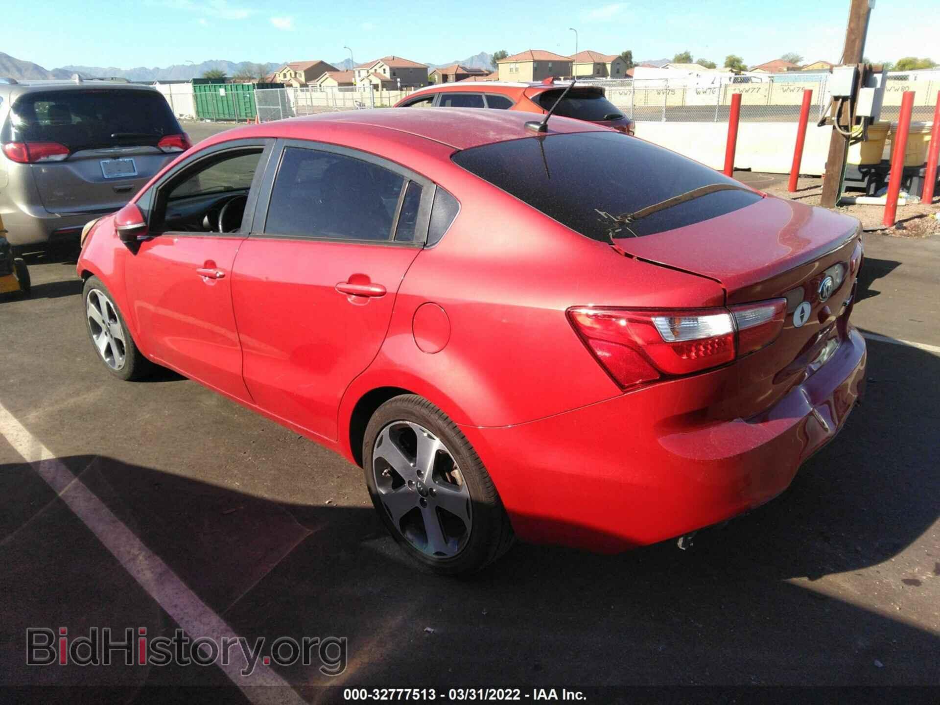 2013 KIA RIO - VIN: KNADN4A38D6217654 - Фото 3