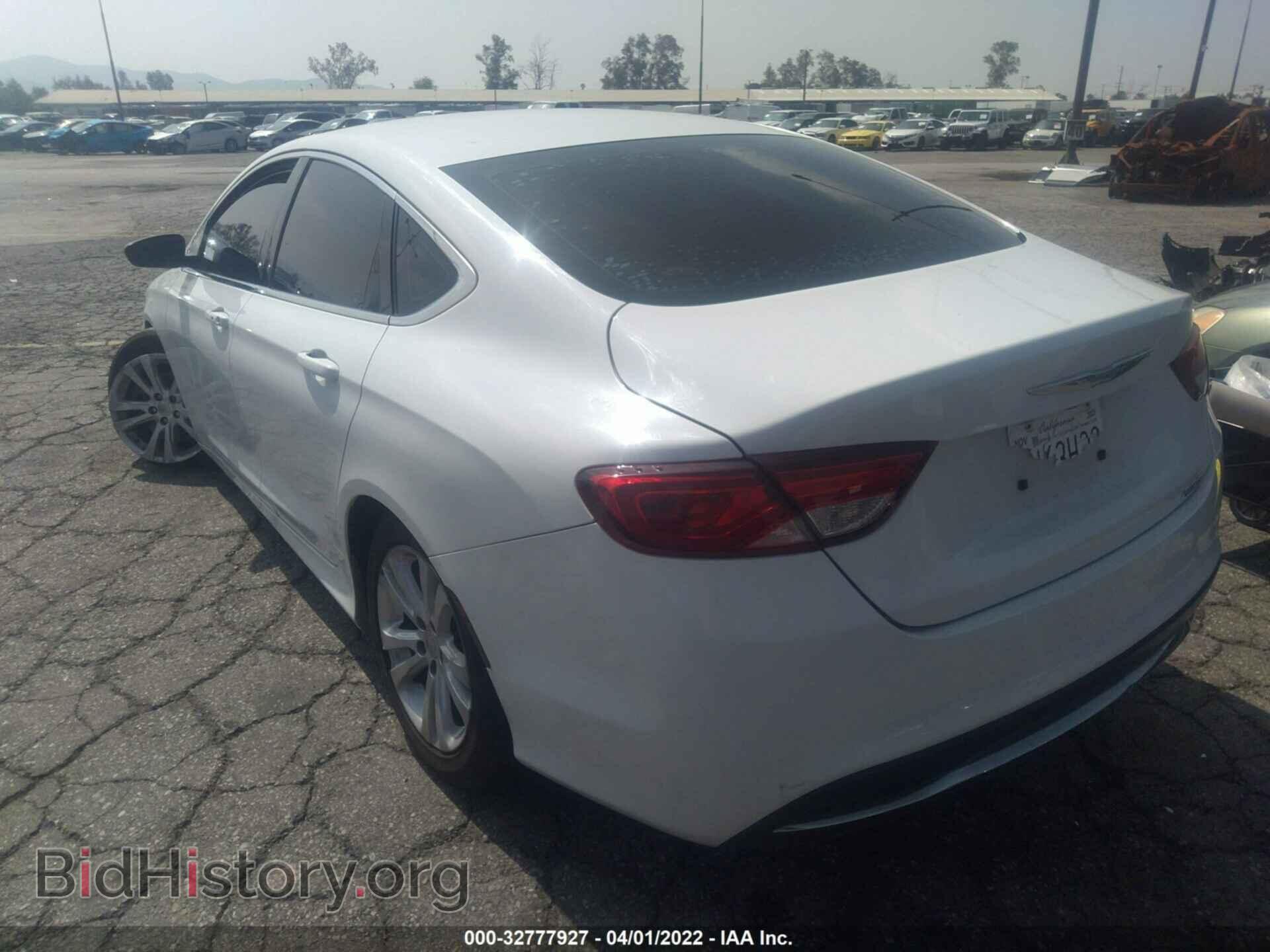 2016 CHRYSLER 200 - VIN: 1C3CCCAB5GN105270 - Фото 3