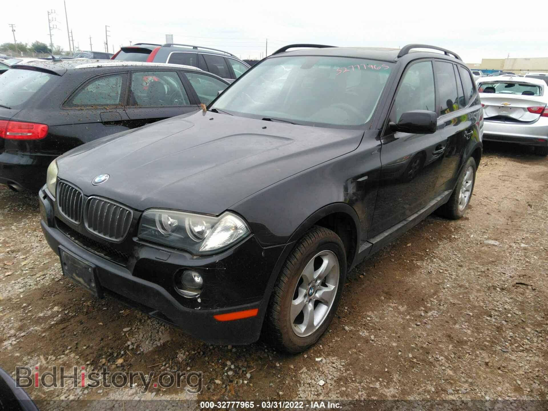2007 BMW X3 - VIN: WBXPC93417WF05678 - Фото 2