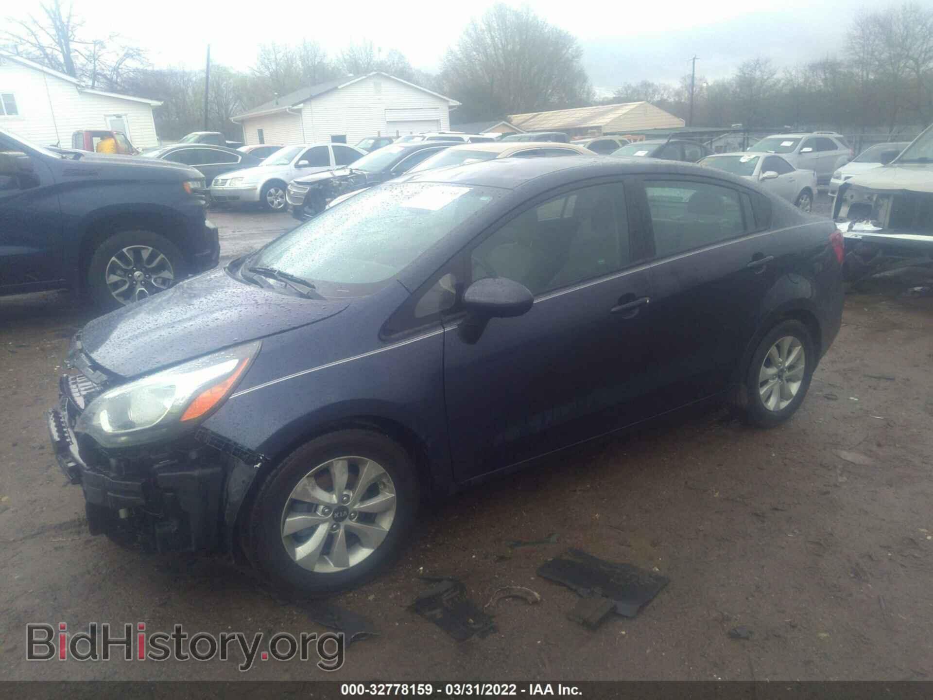 2016 KIA RIO - VIN: KNADN4A31G6569835 - Фото 2