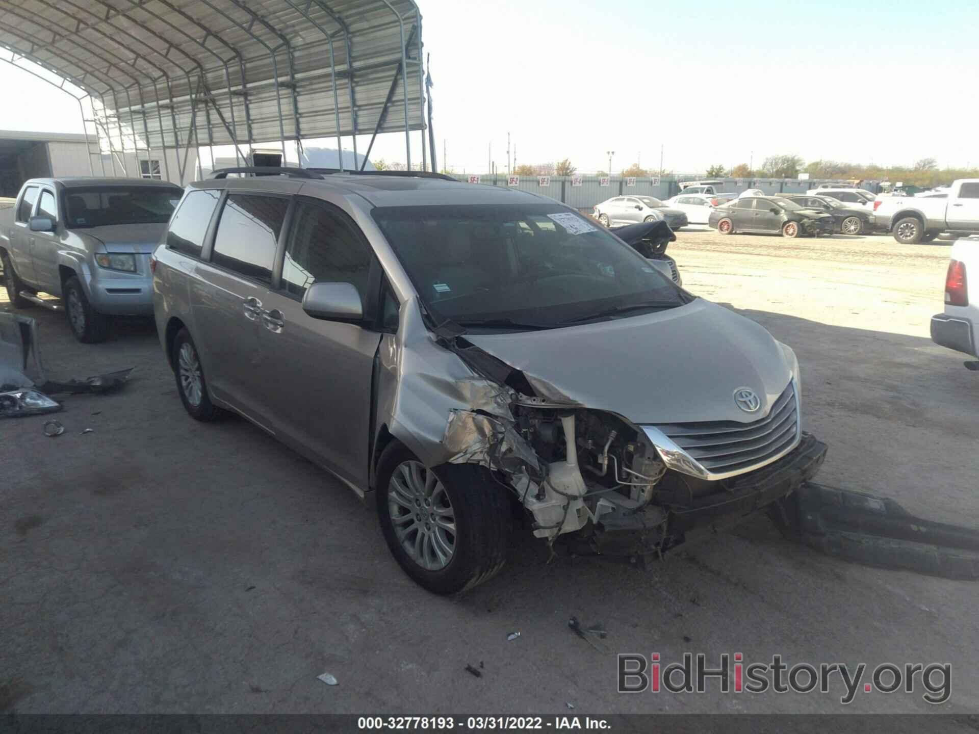 Photo 5TDYK3DC6FS675148 - TOYOTA SIENNA 2015