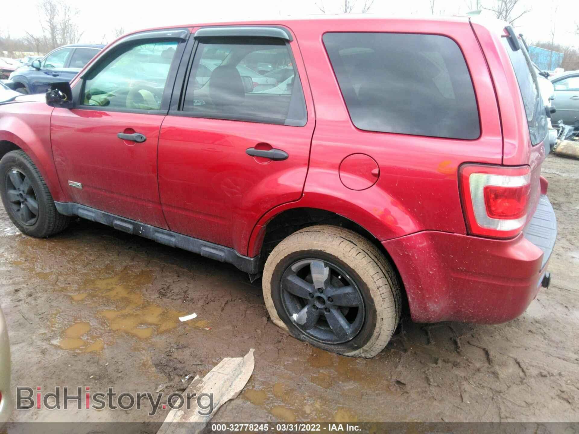 2008 FORD ESCAPE - VIN: 1FMCU93158KE68117 - Фото 3